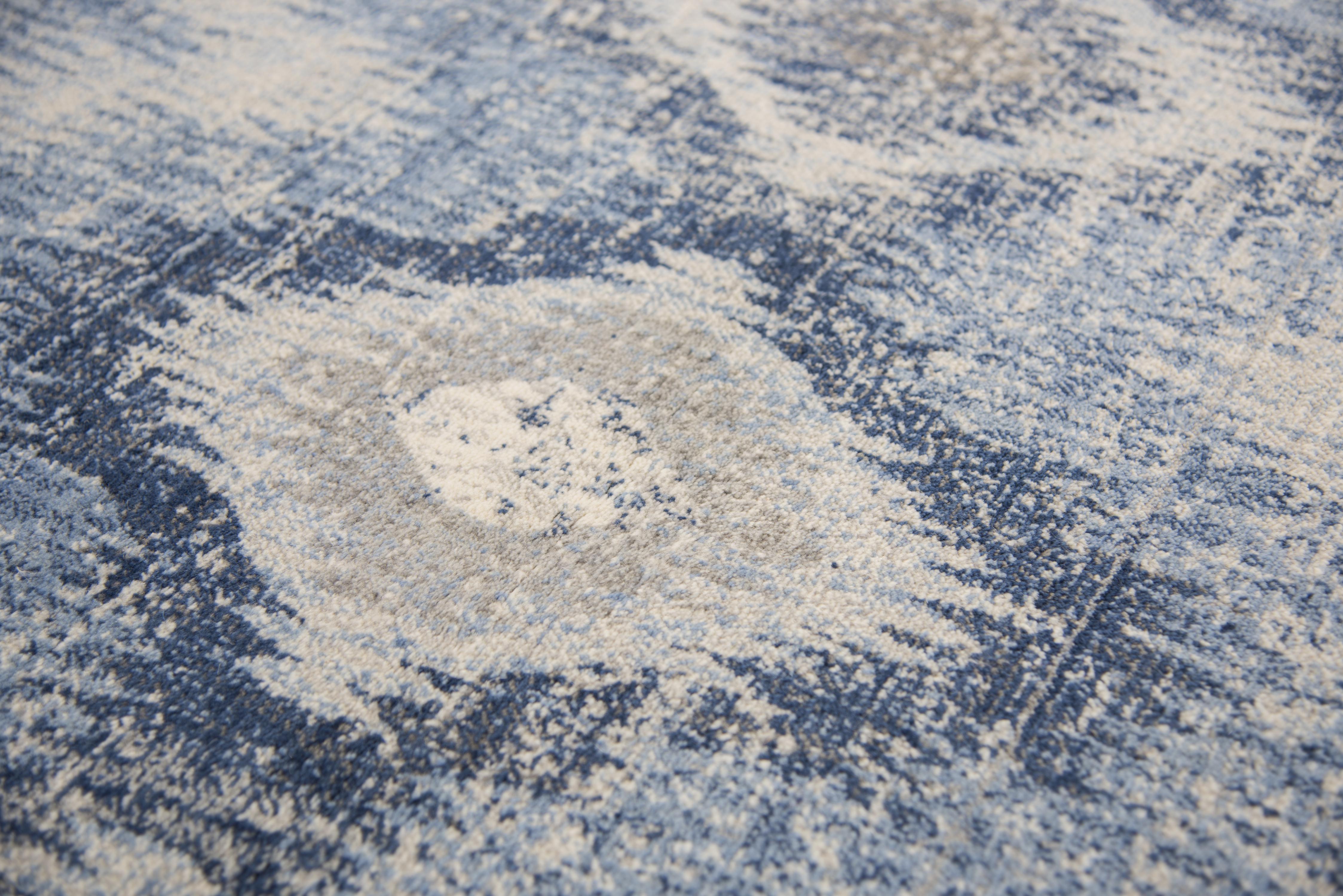 Hybrid 100% New Zealand Wool Chevron/iKat Rug