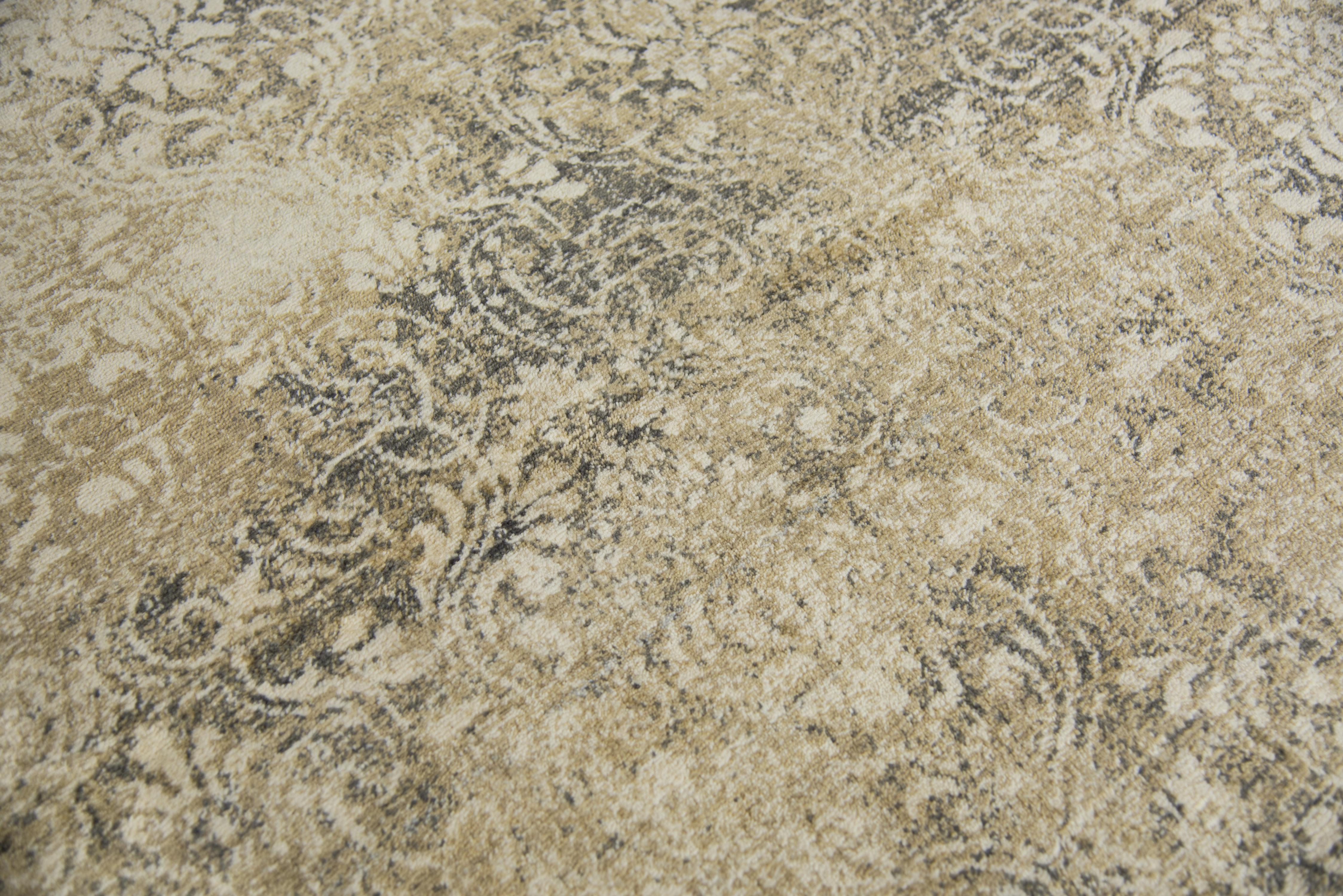 Hybrid 100% New Zealand Wool Damask Rug