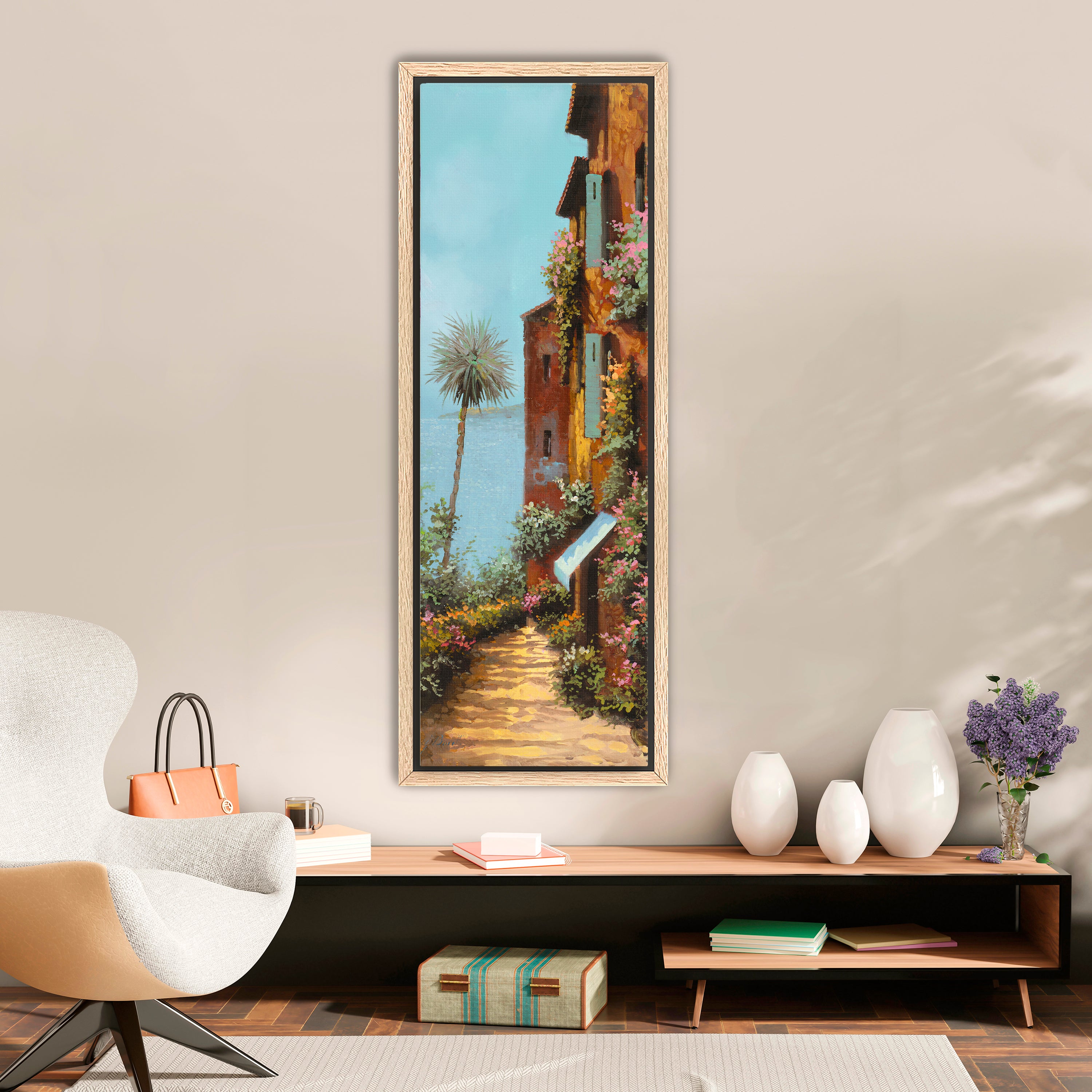 Path to the Lake Canvas Giclee