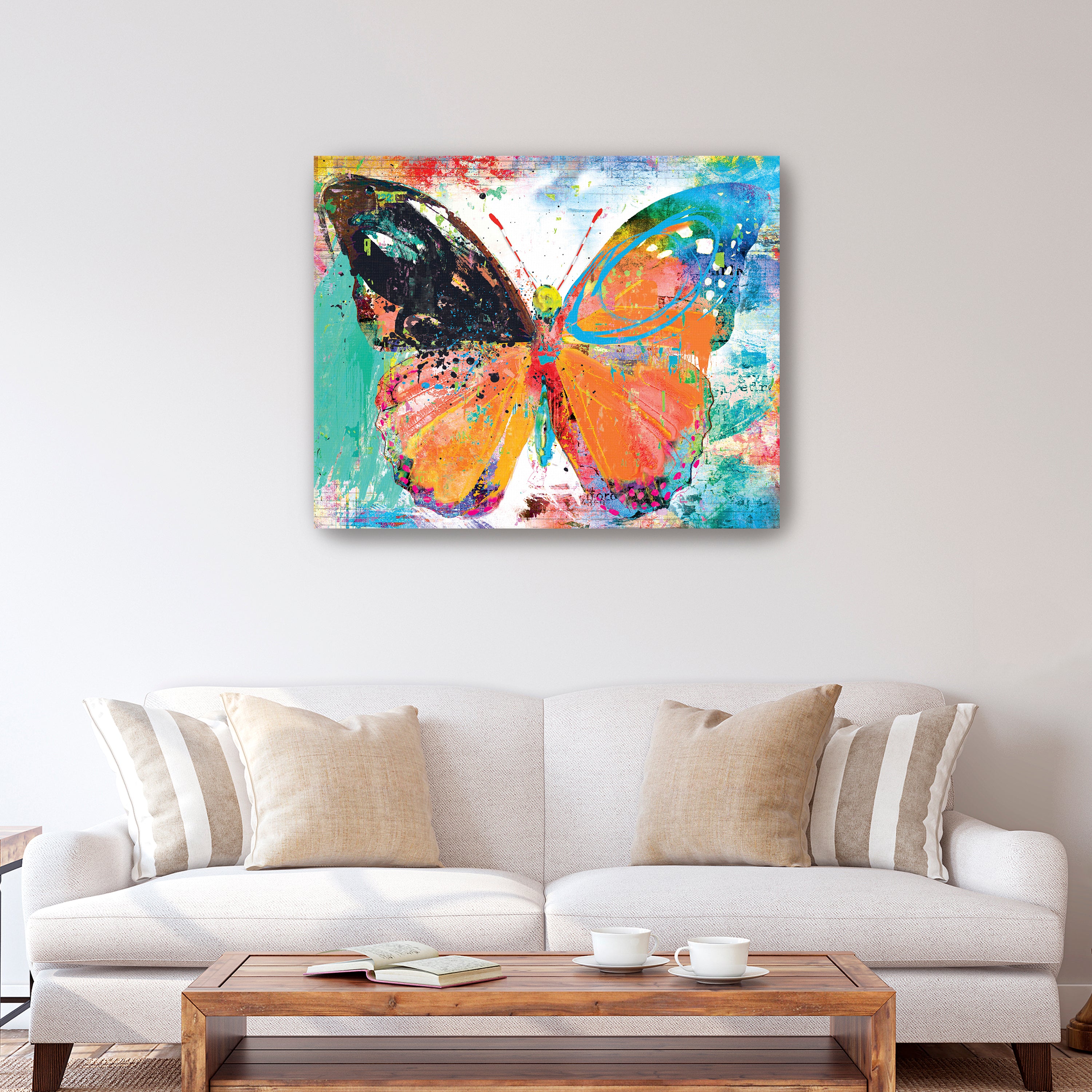 The Gas-Works Wall Canvas Giclee