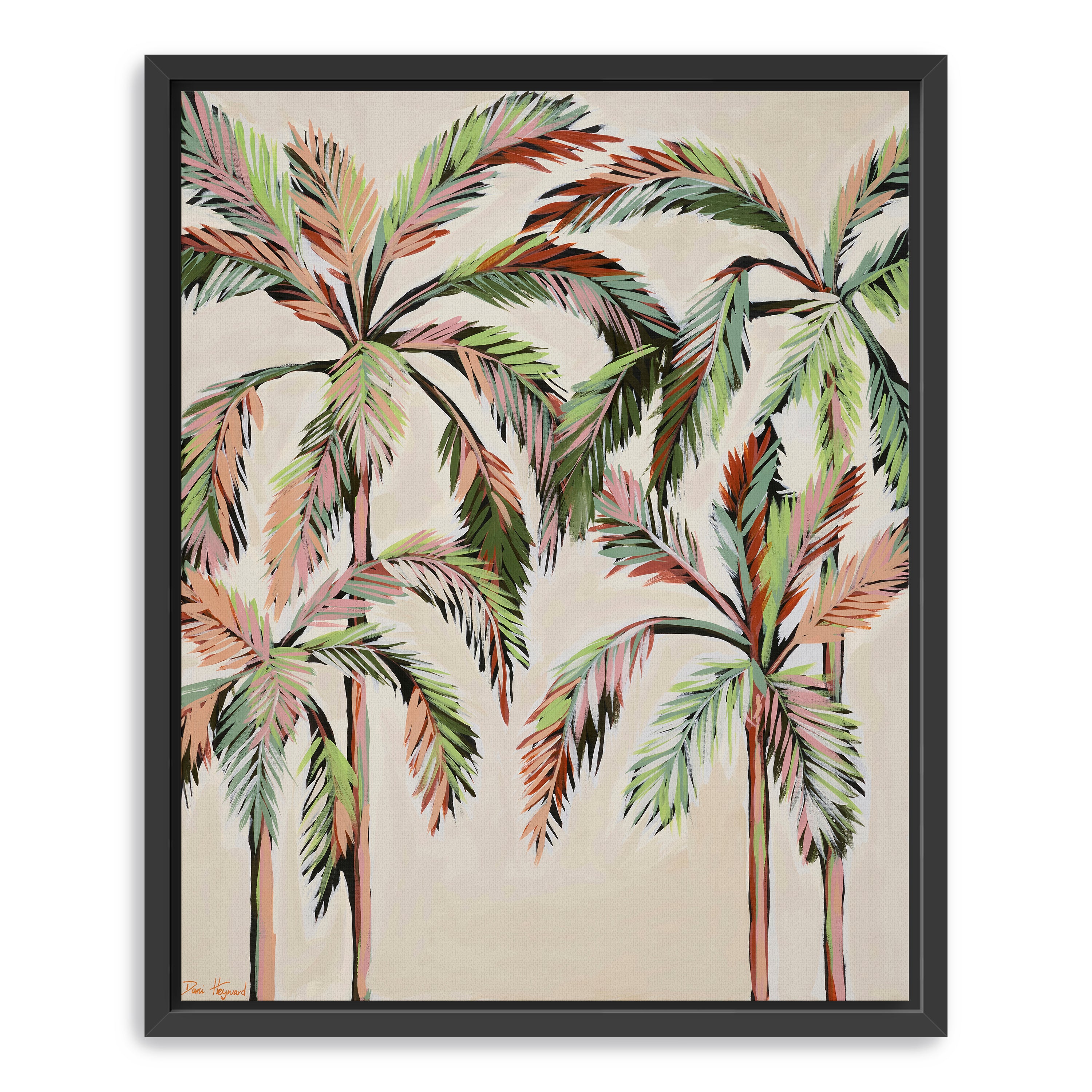 Palm Trees Canvas Giclee