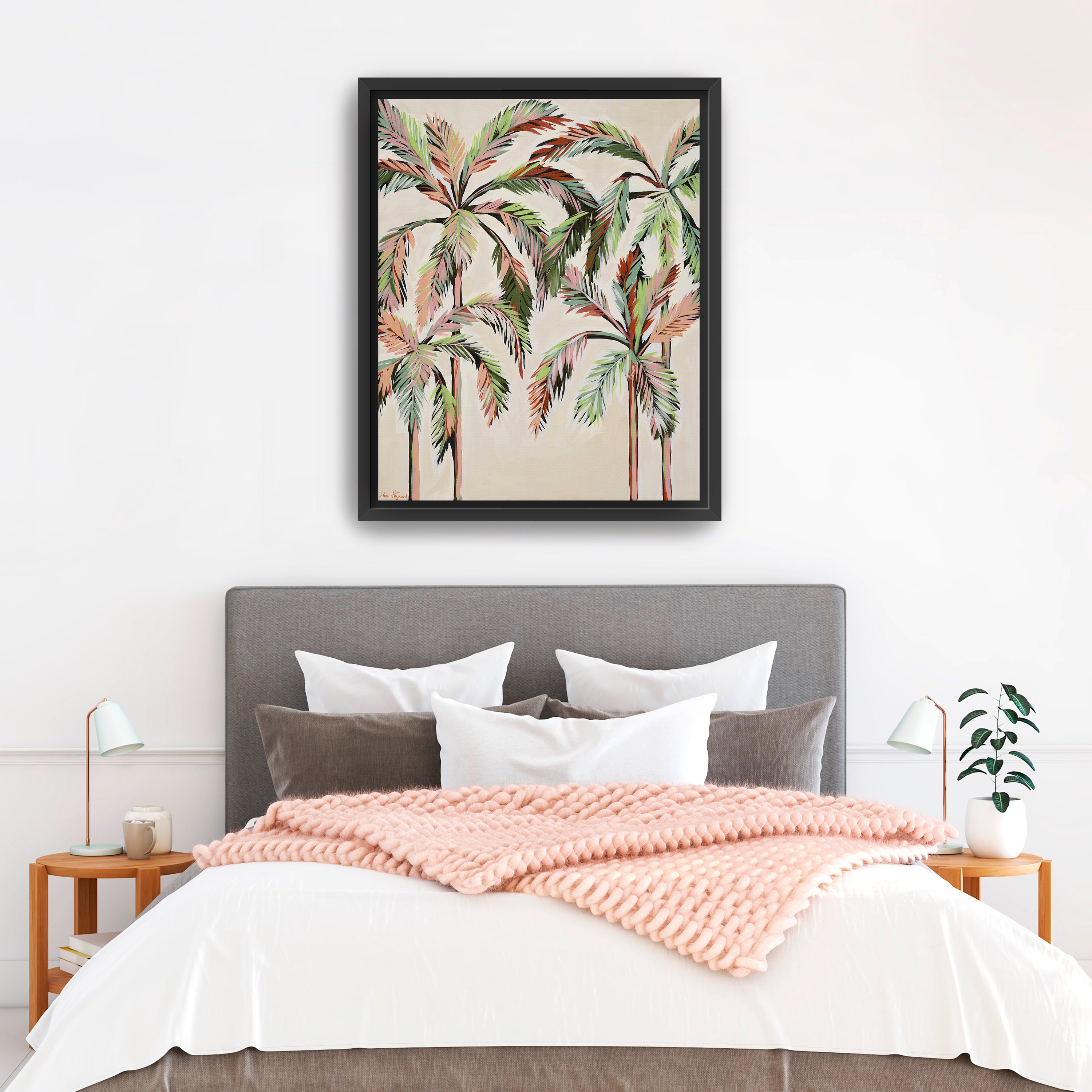 Palm Trees Canvas Giclee