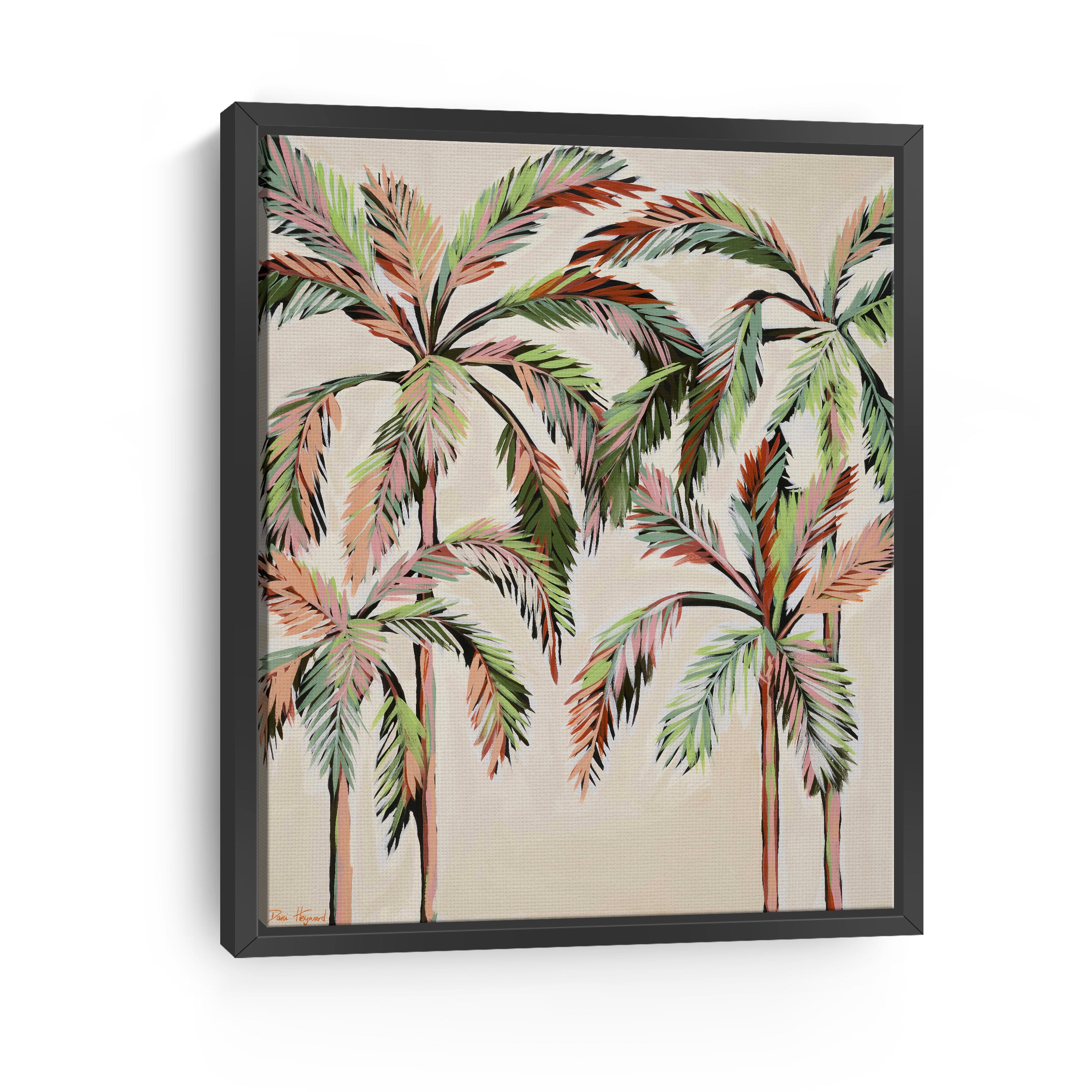 Palm Trees Canvas Giclee