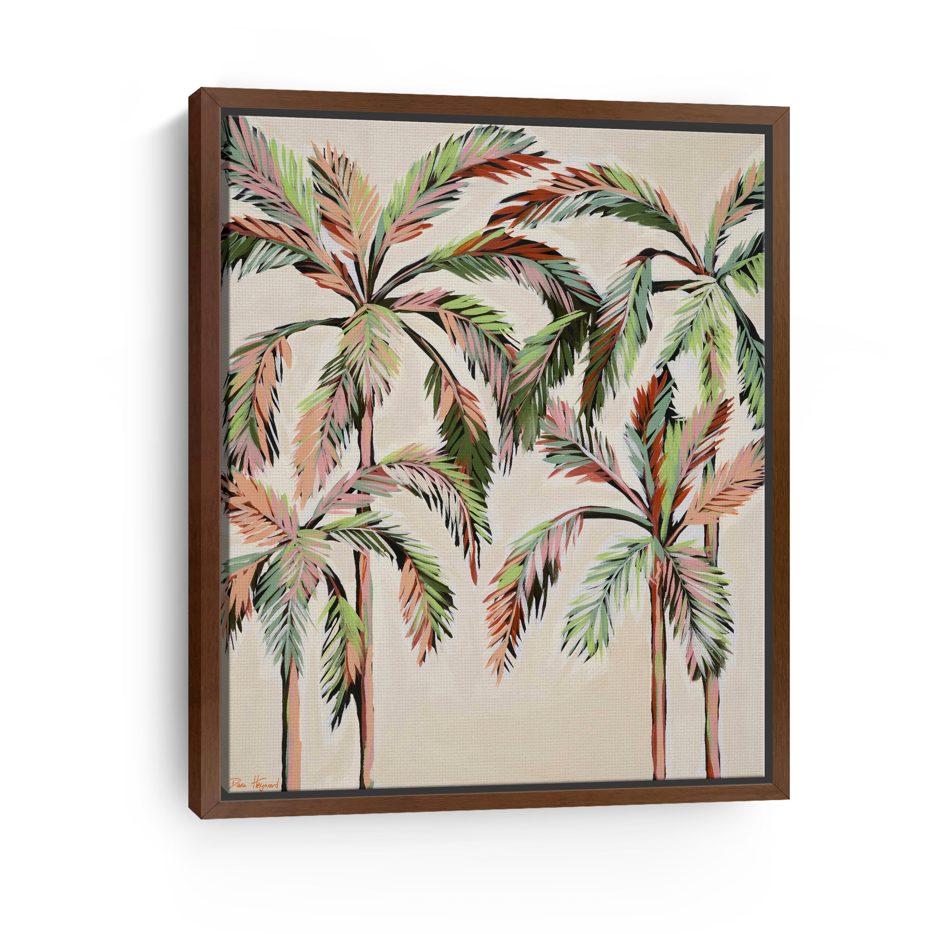 Palm Trees Canvas Giclee