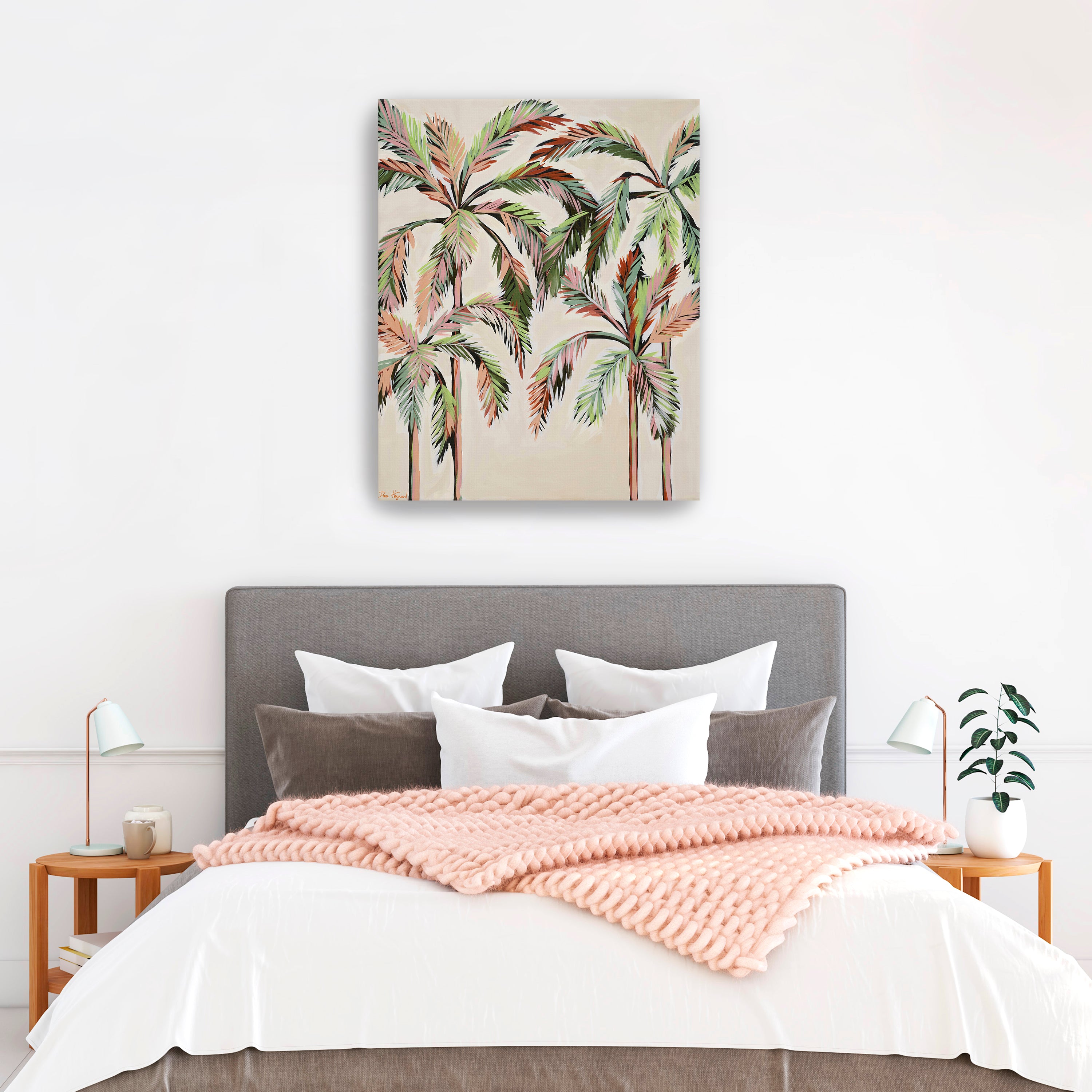 Palm Trees Canvas Giclee