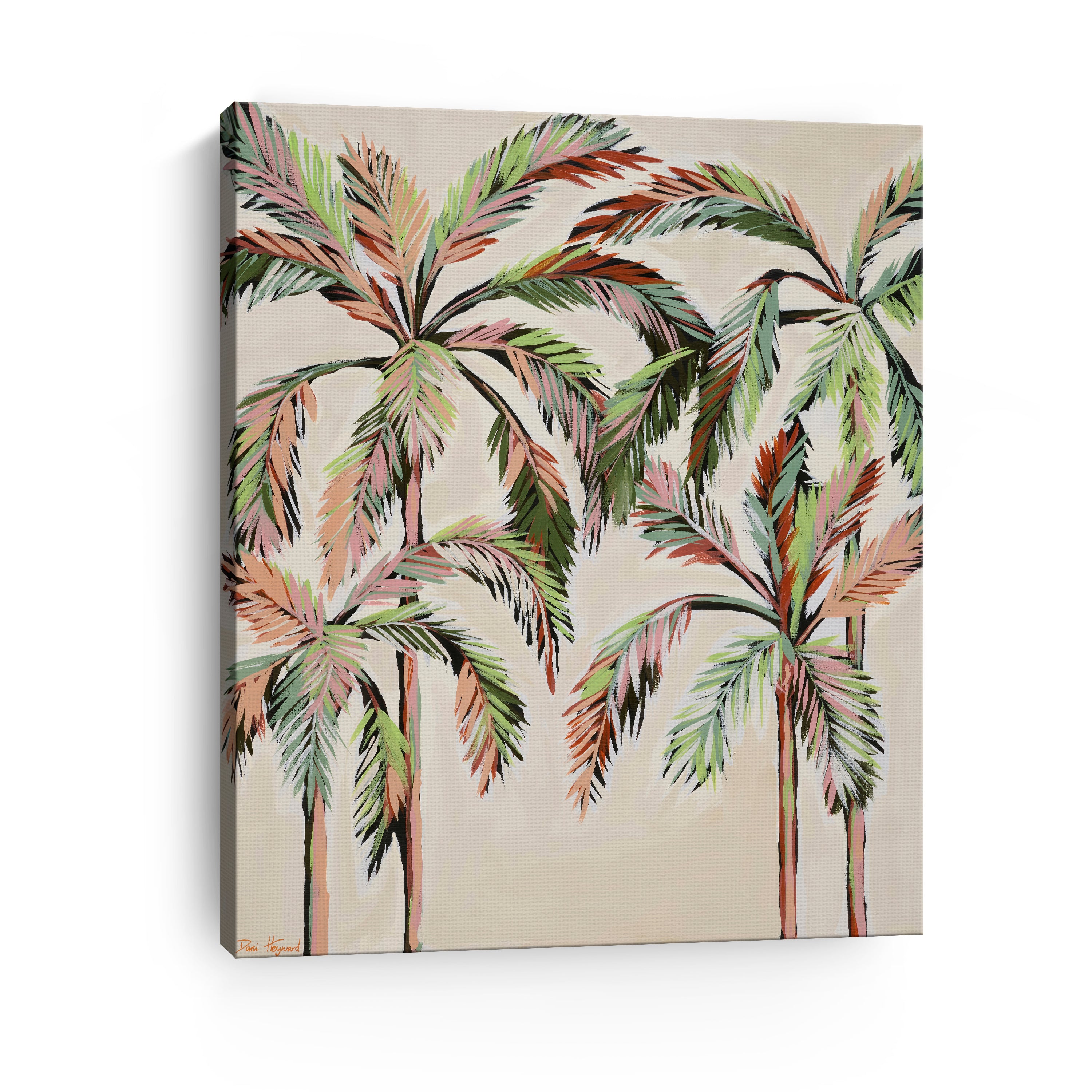 Palm Trees Canvas Giclee