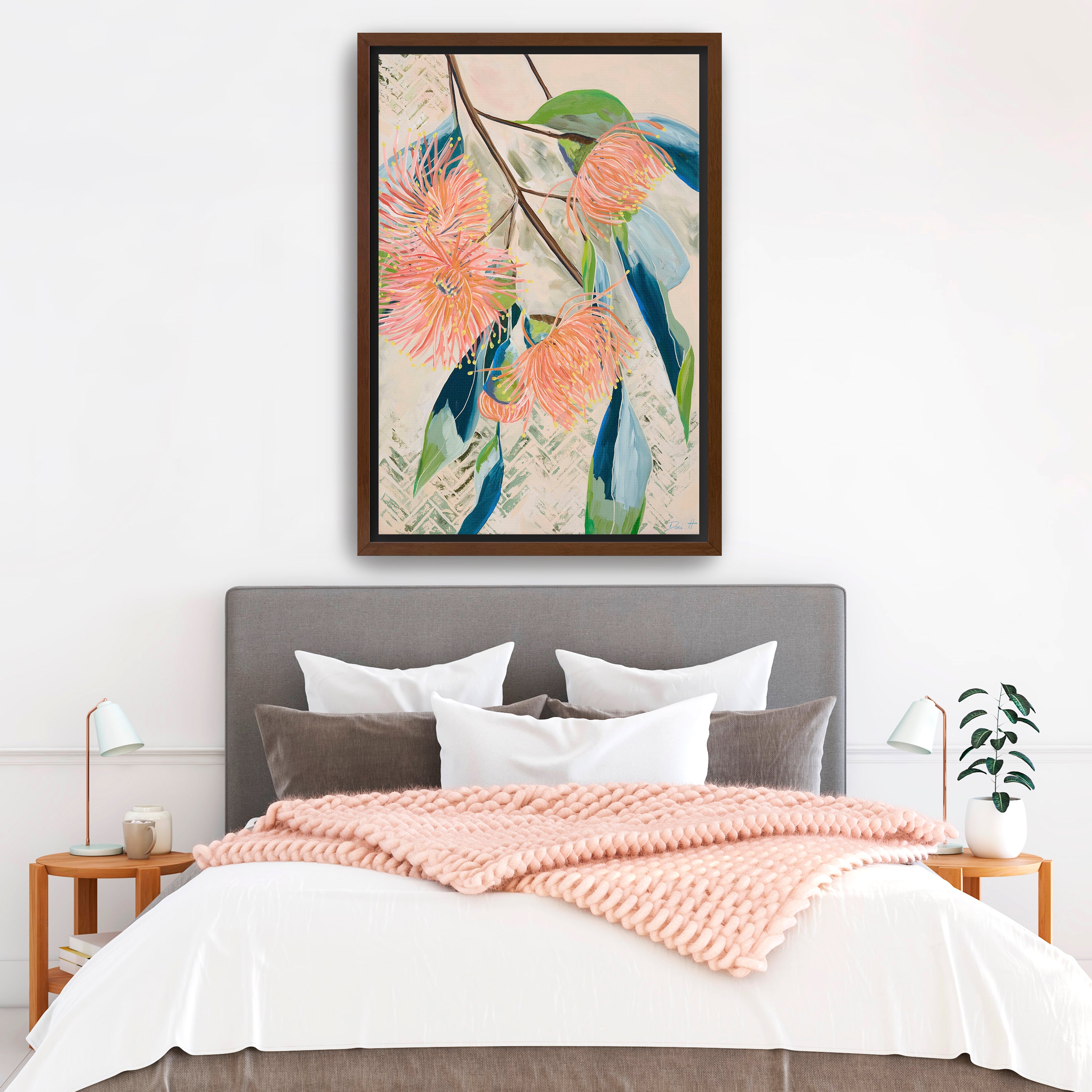 Flowering Pastels Canvas Giclee
