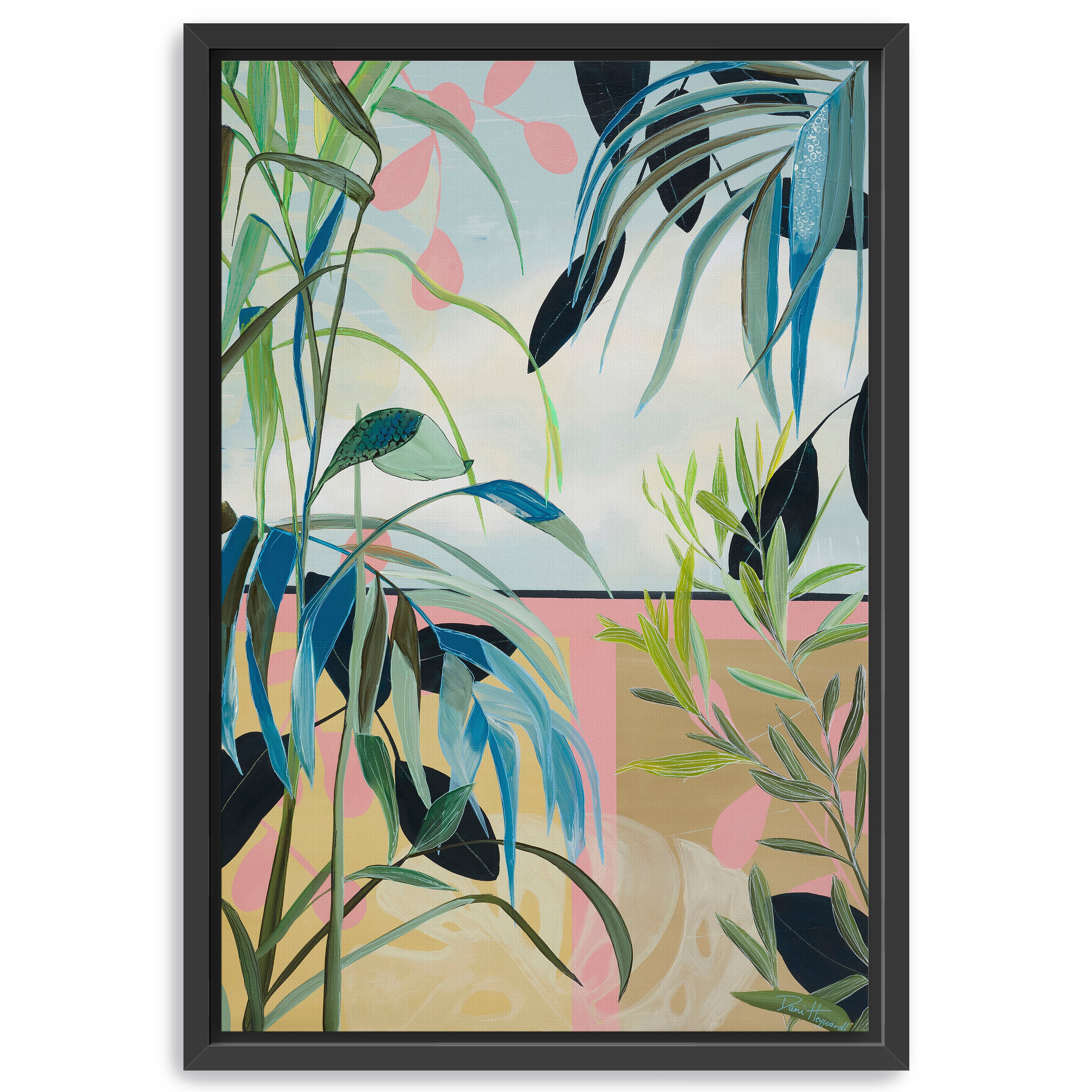 Unfurling Beauty Canvas Giclee