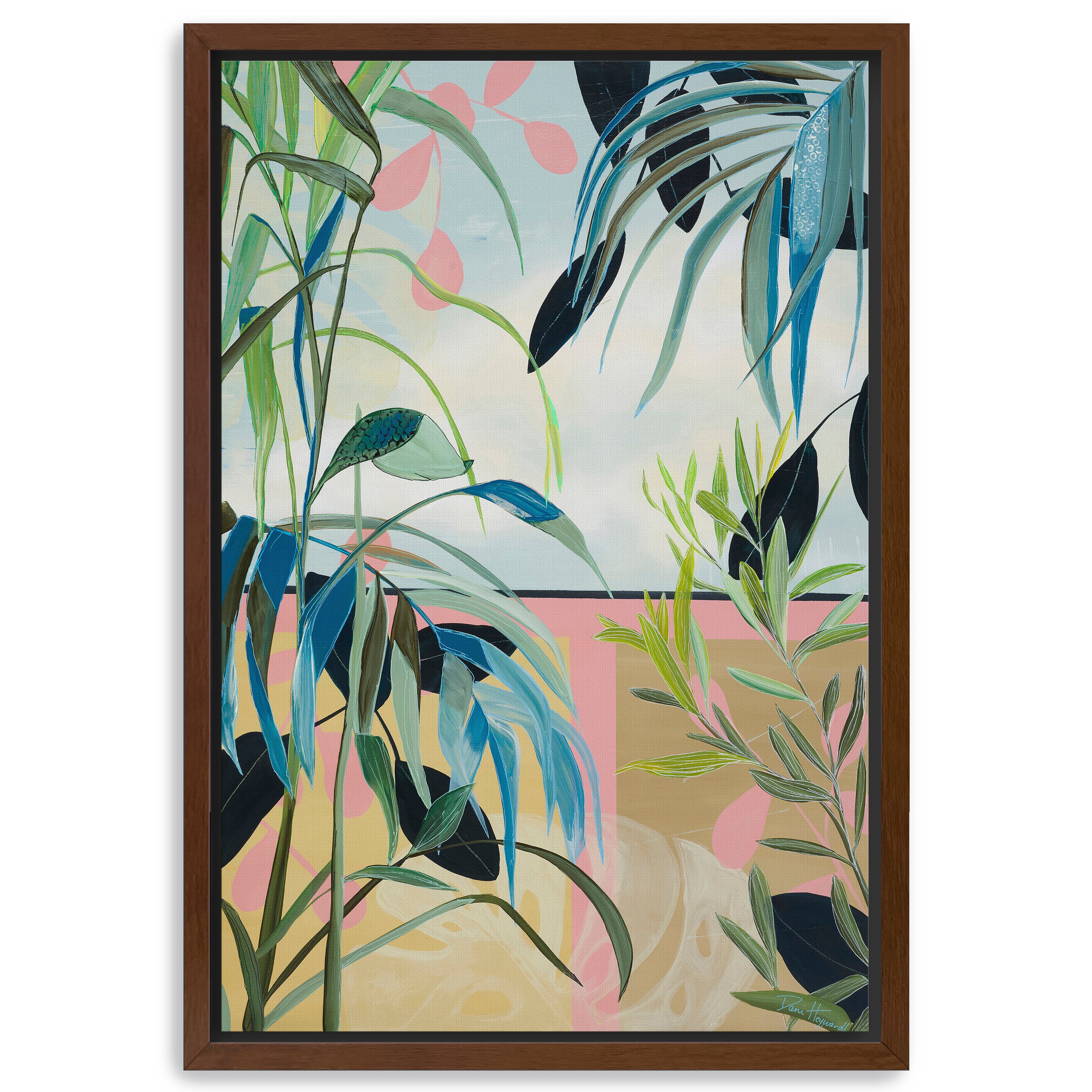 Unfurling Beauty Canvas Giclee