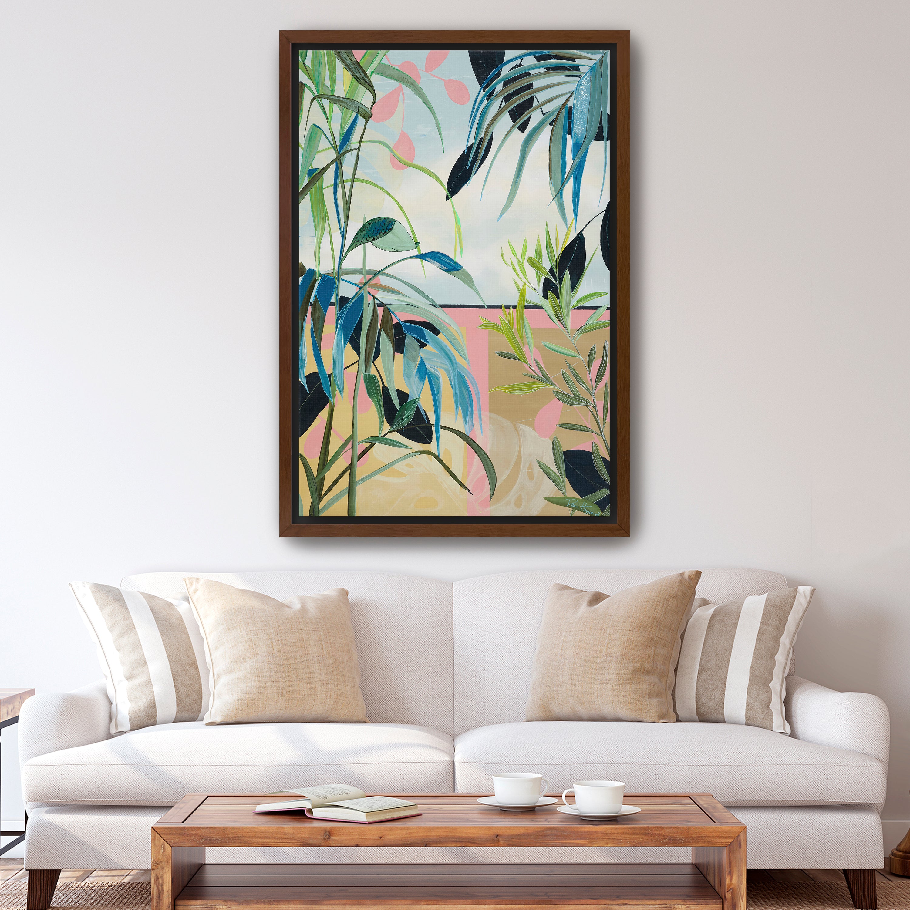 Unfurling Beauty Canvas Giclee