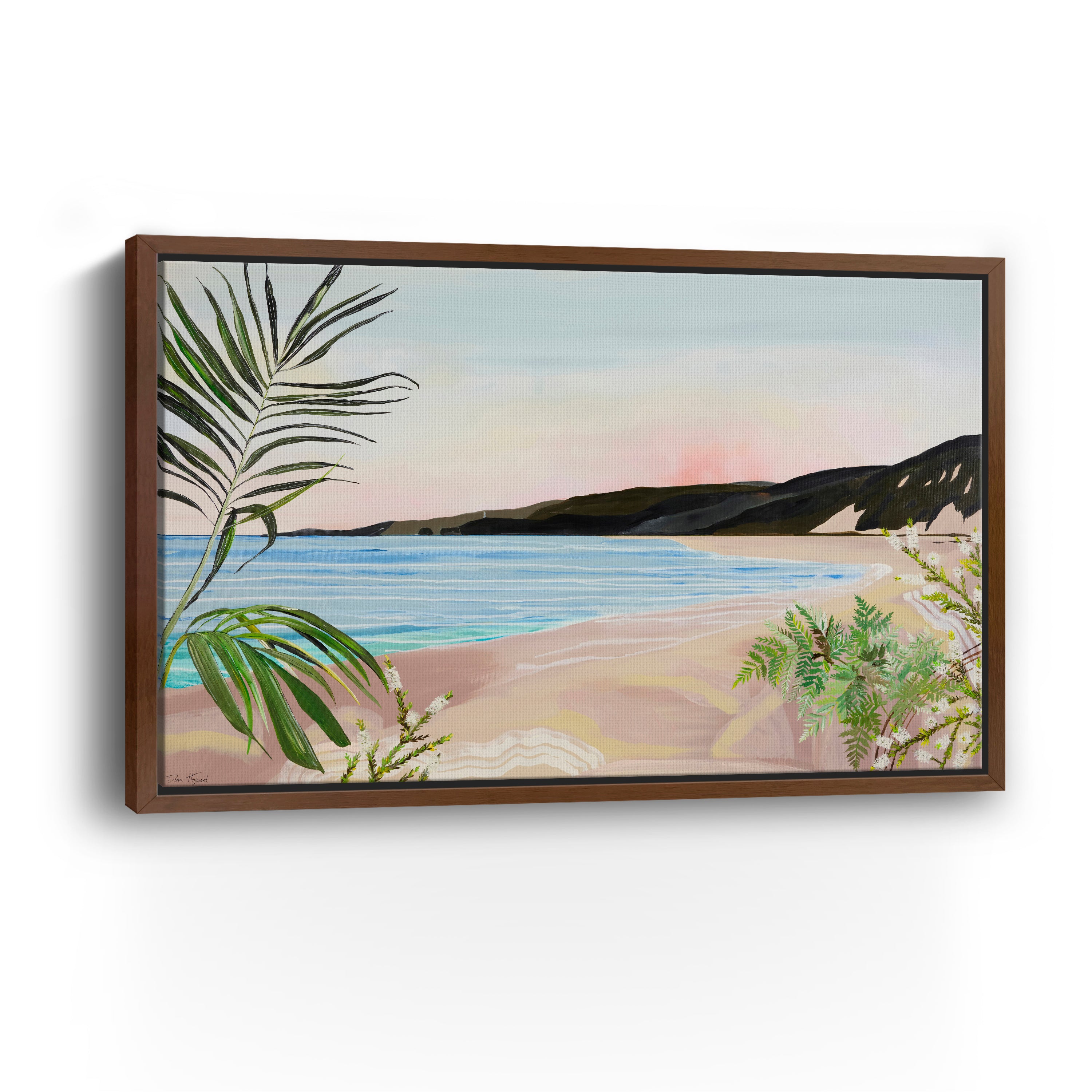 Unfurling Beauty Canvas Giclee