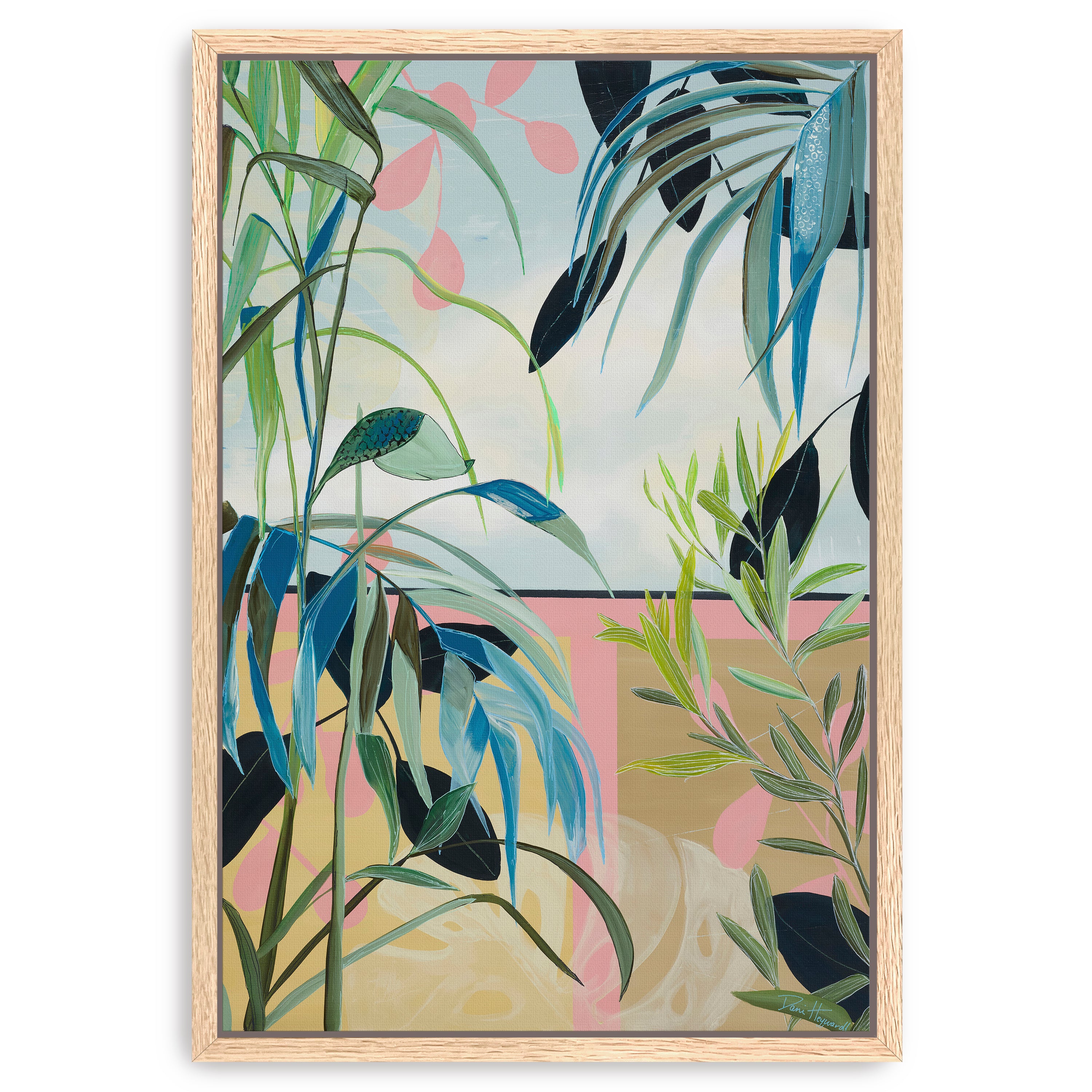Unfurling Beauty Canvas Giclee