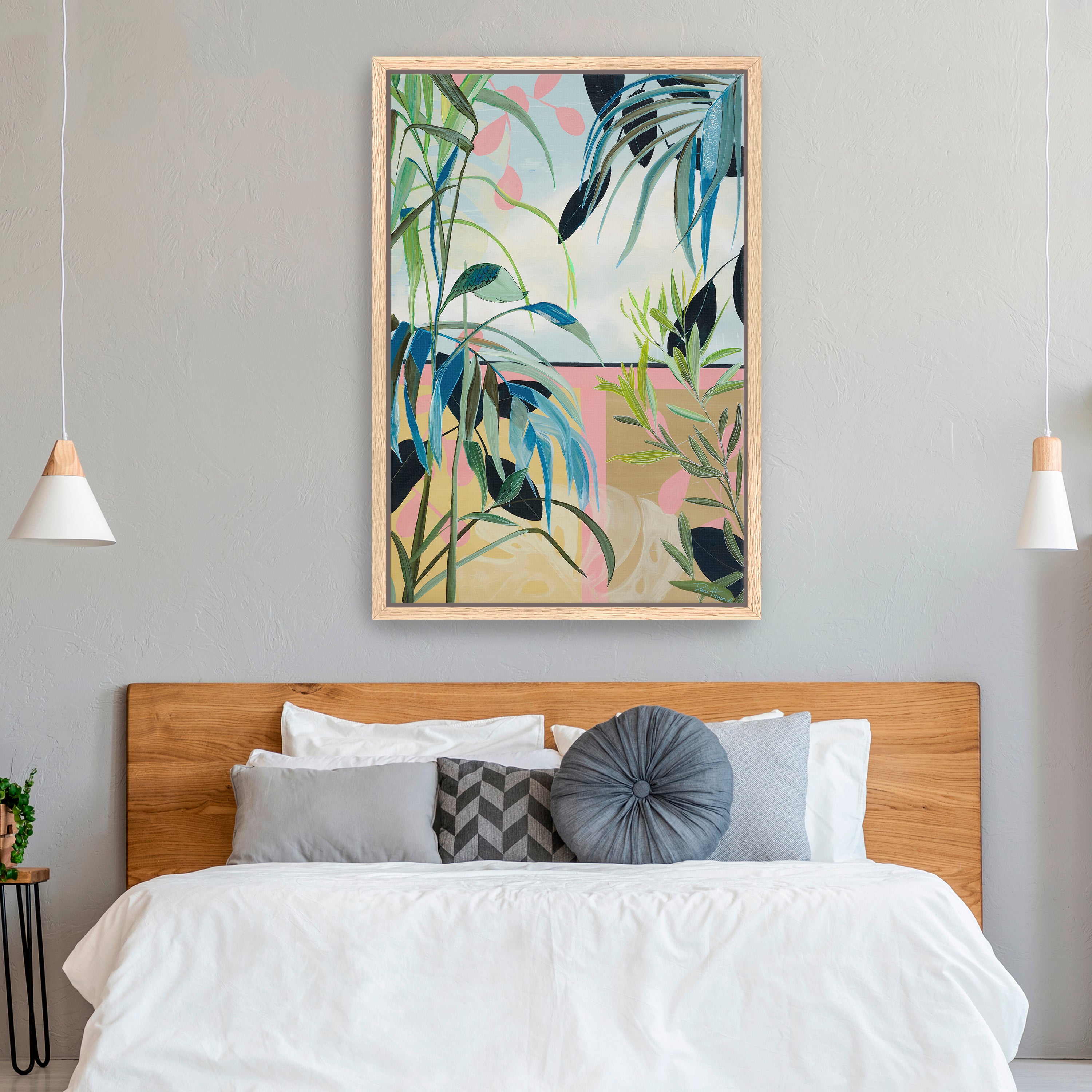 Unfurling Beauty Canvas Giclee
