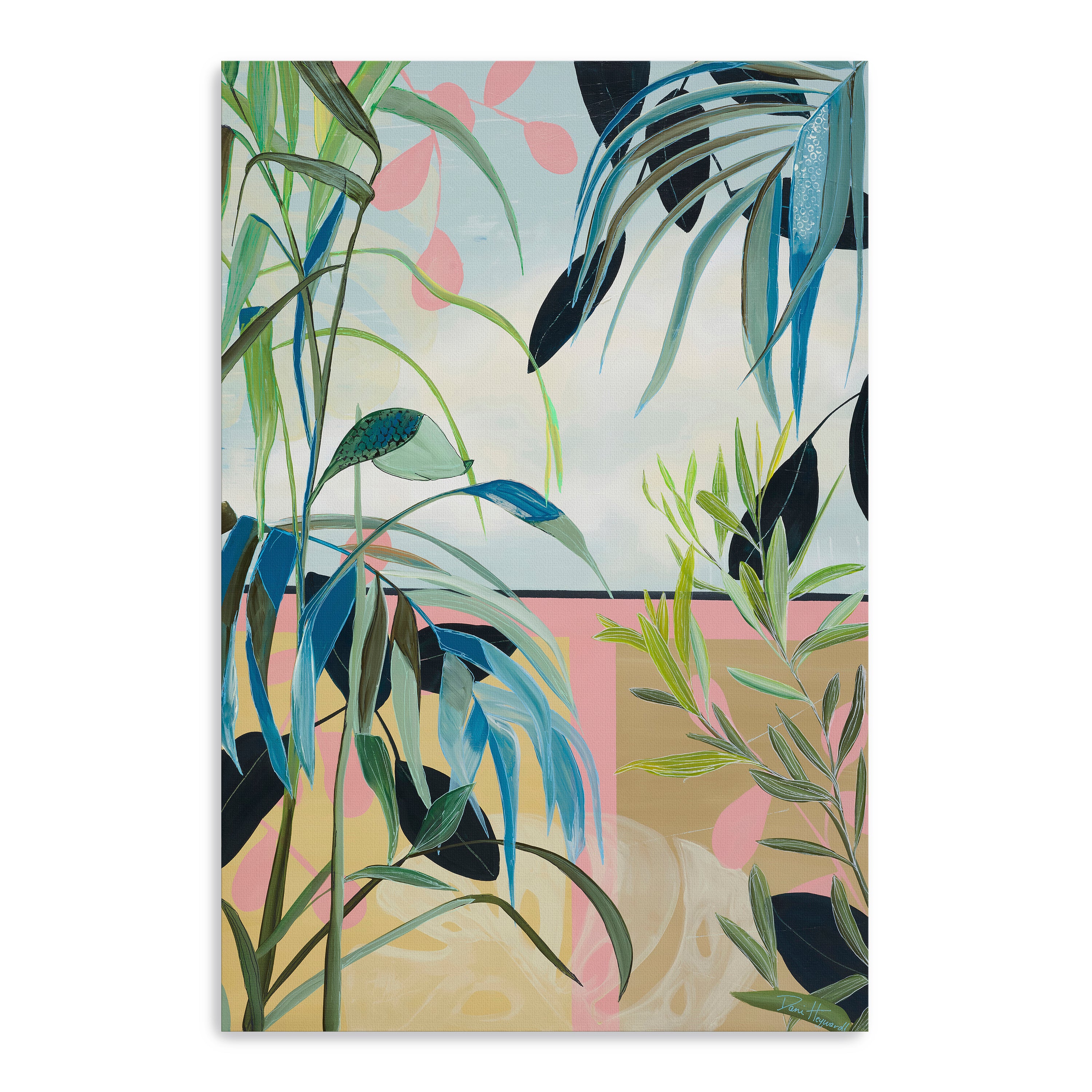 Unfurling Beauty Canvas Giclee