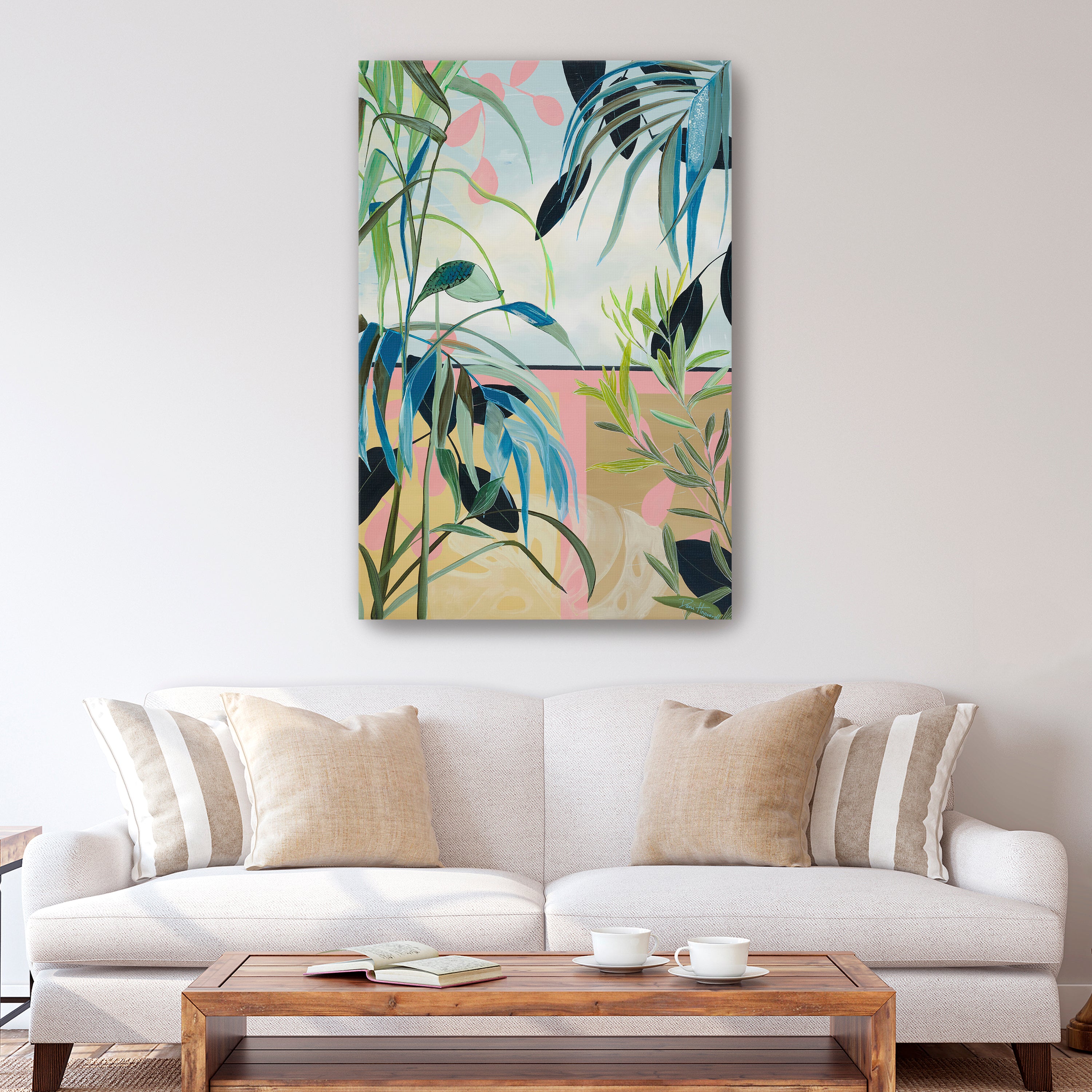 Unfurling Beauty Canvas Giclee