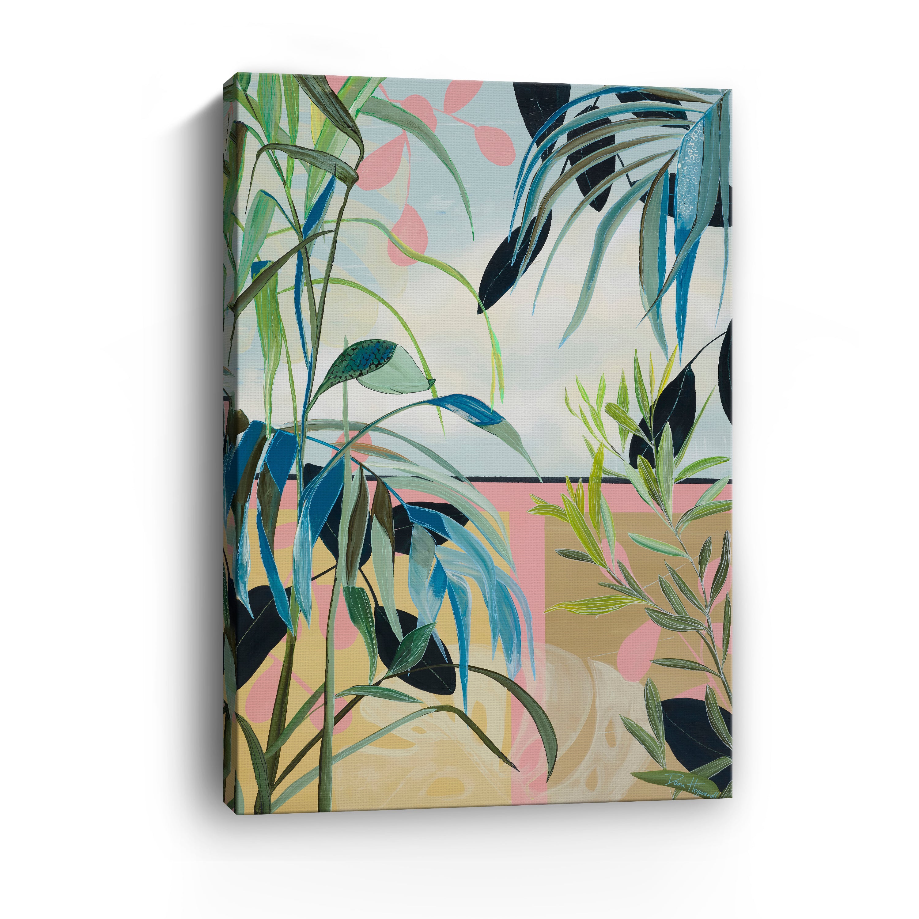 Unfurling Beauty Canvas Giclee