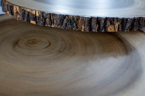 Pier 1 Wood Bark Chargers - Thumbnail 2