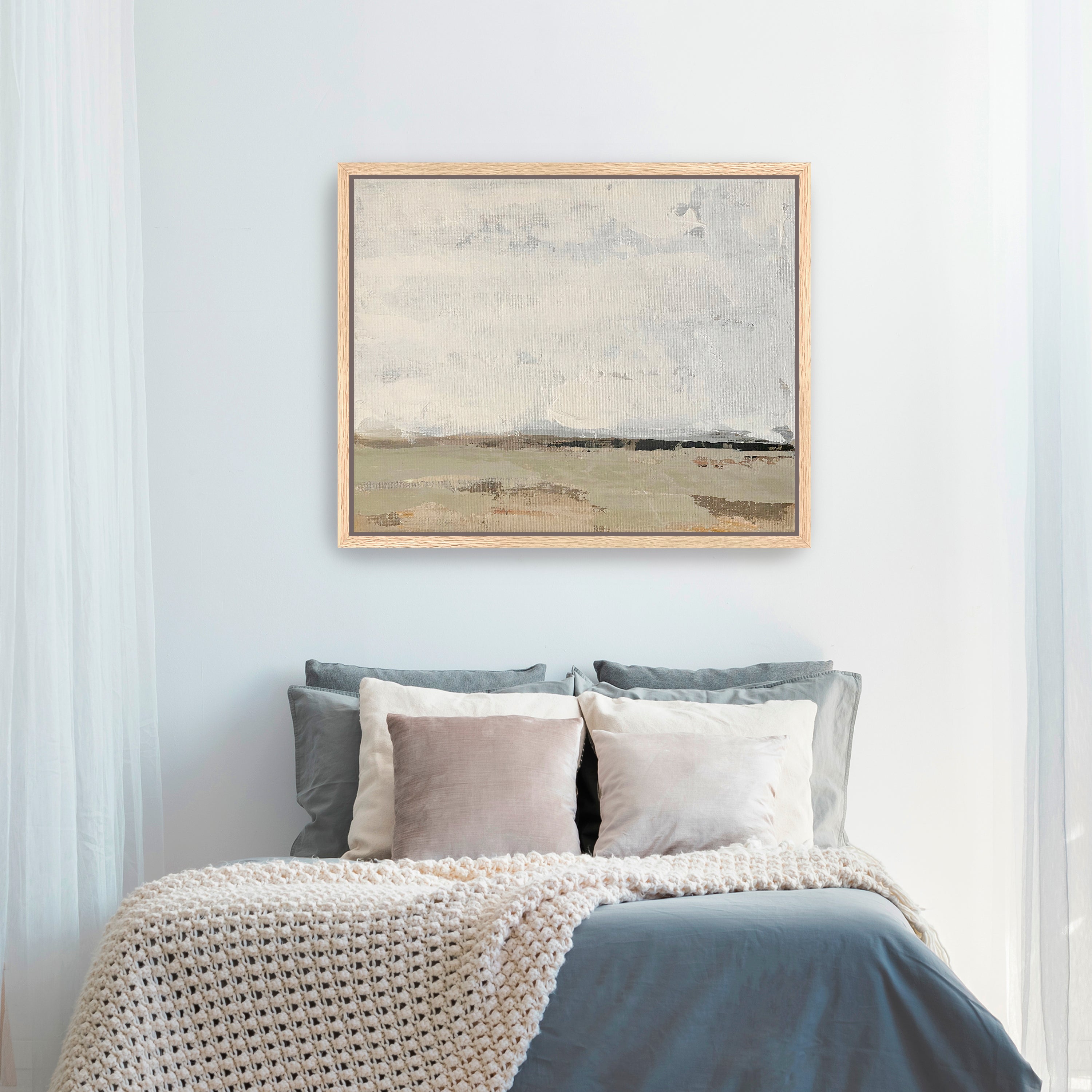 Land And Sky III Canvas Giclee