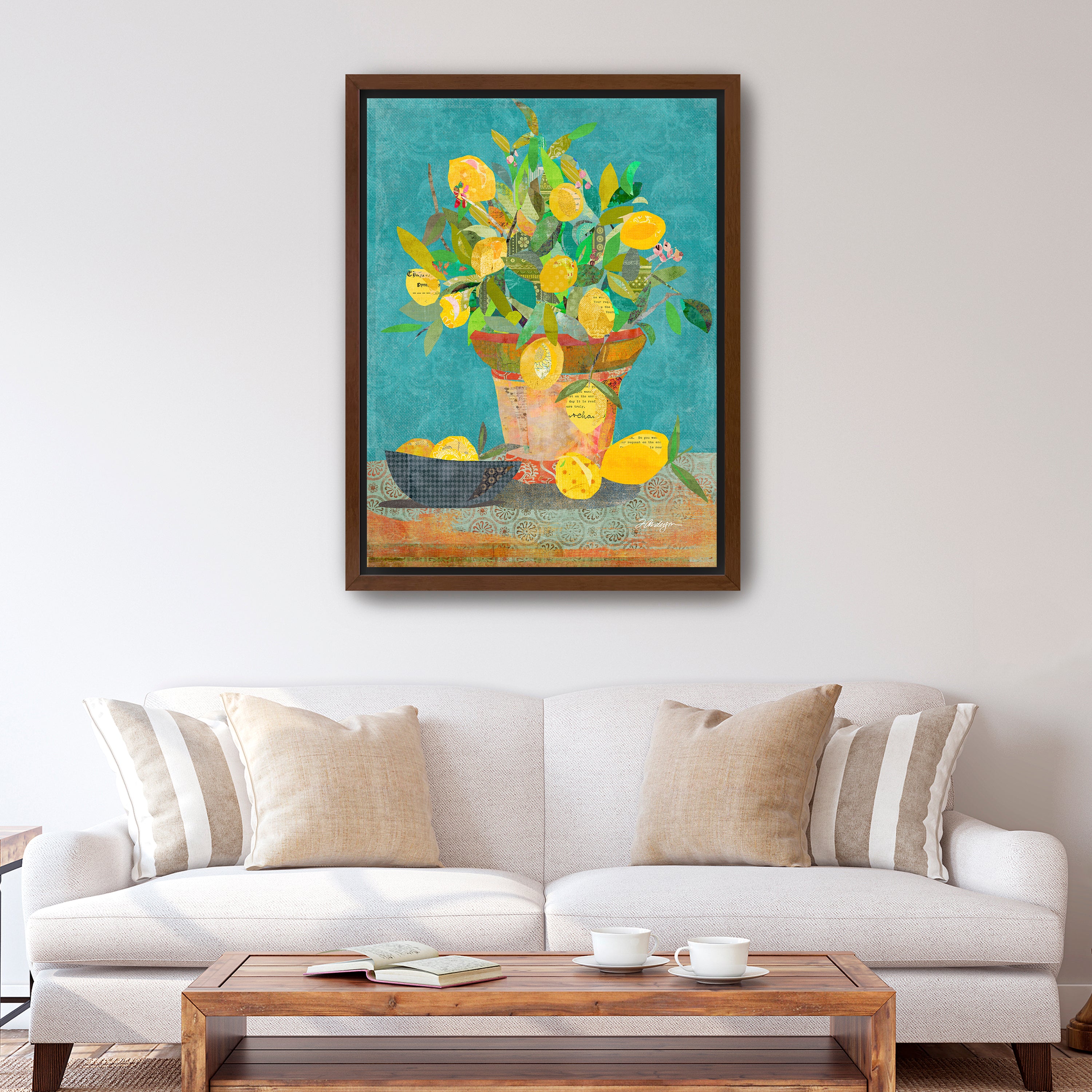 Lemon Tree Canvas Giclee