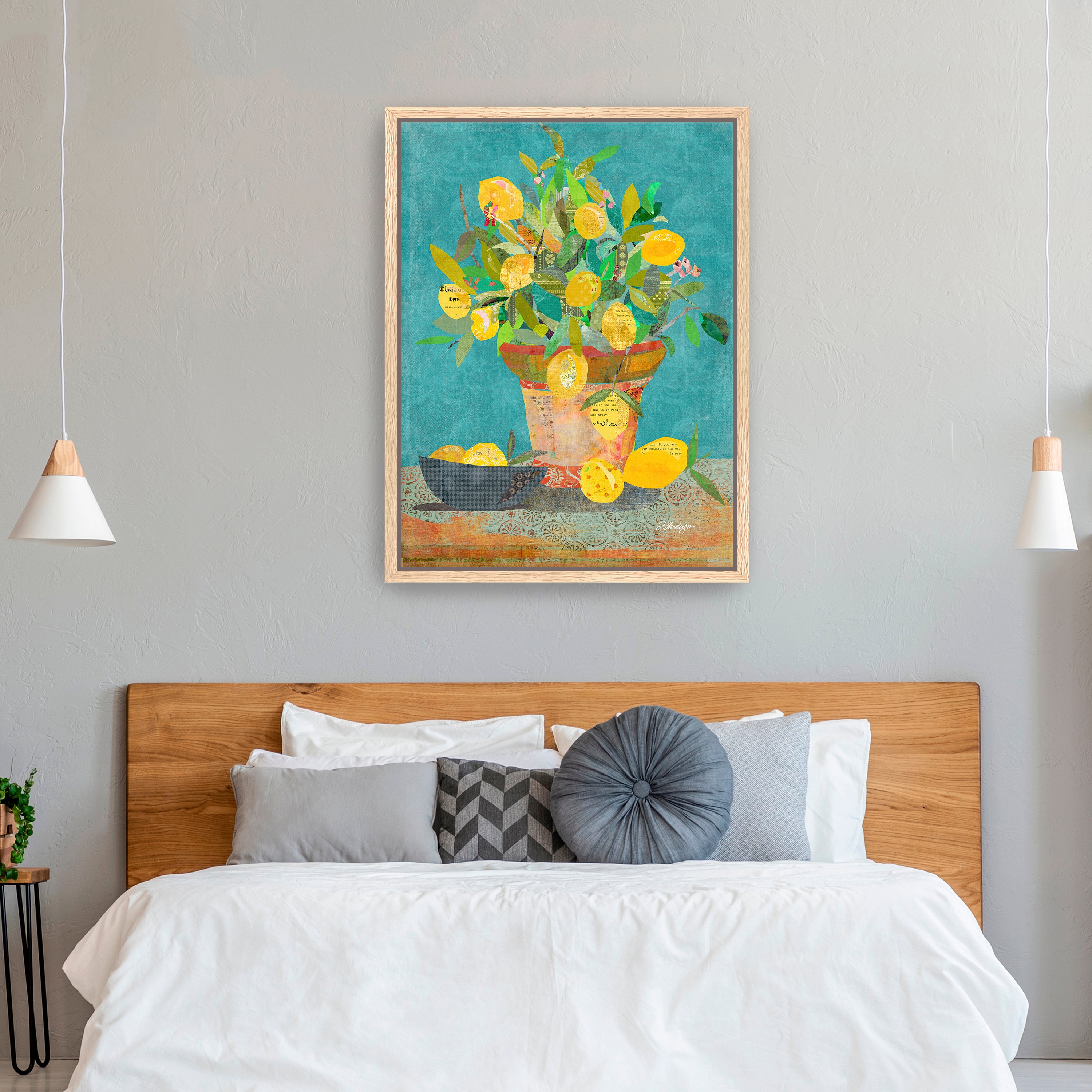 Lemon Tree Canvas Giclee