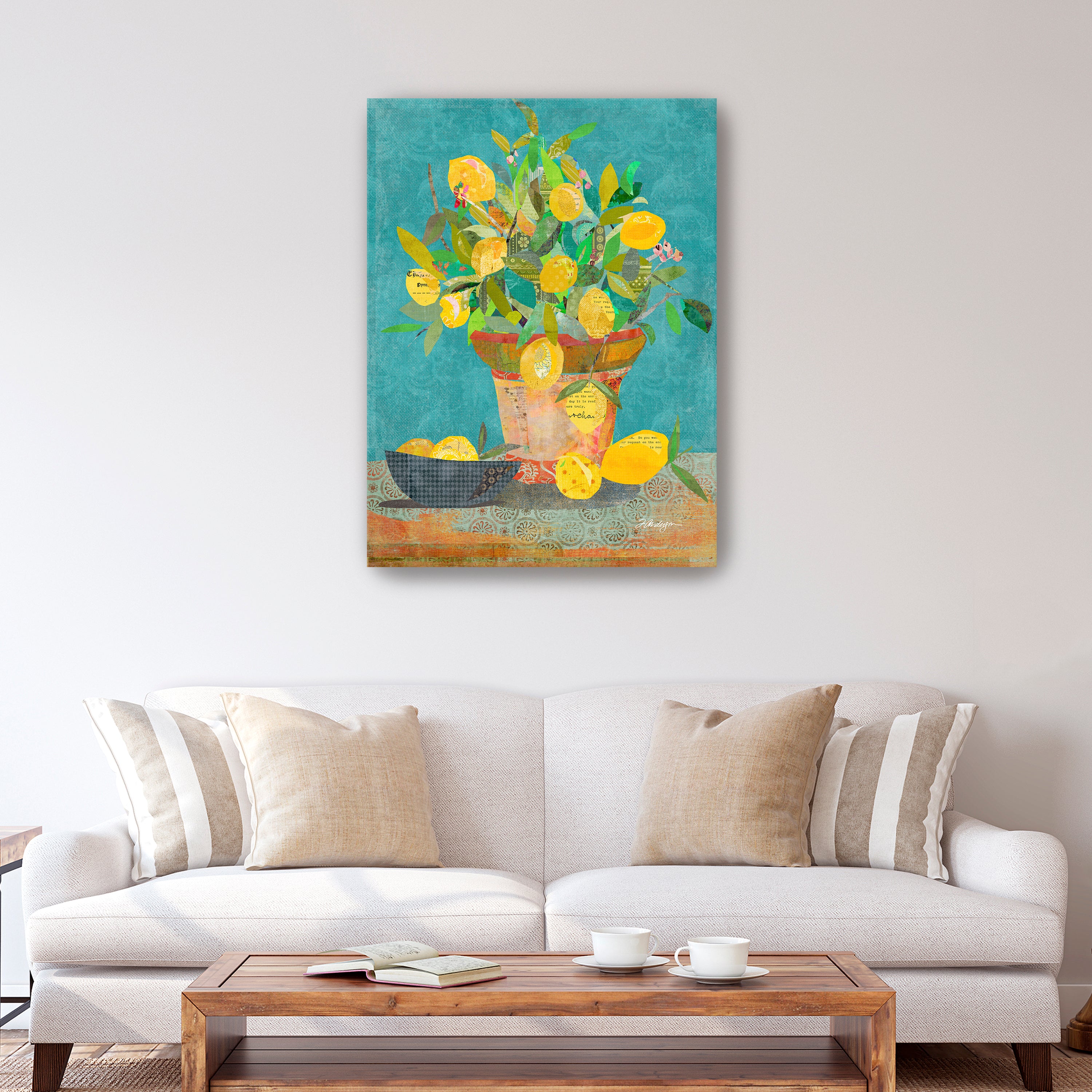 Lemon Tree Canvas Giclee