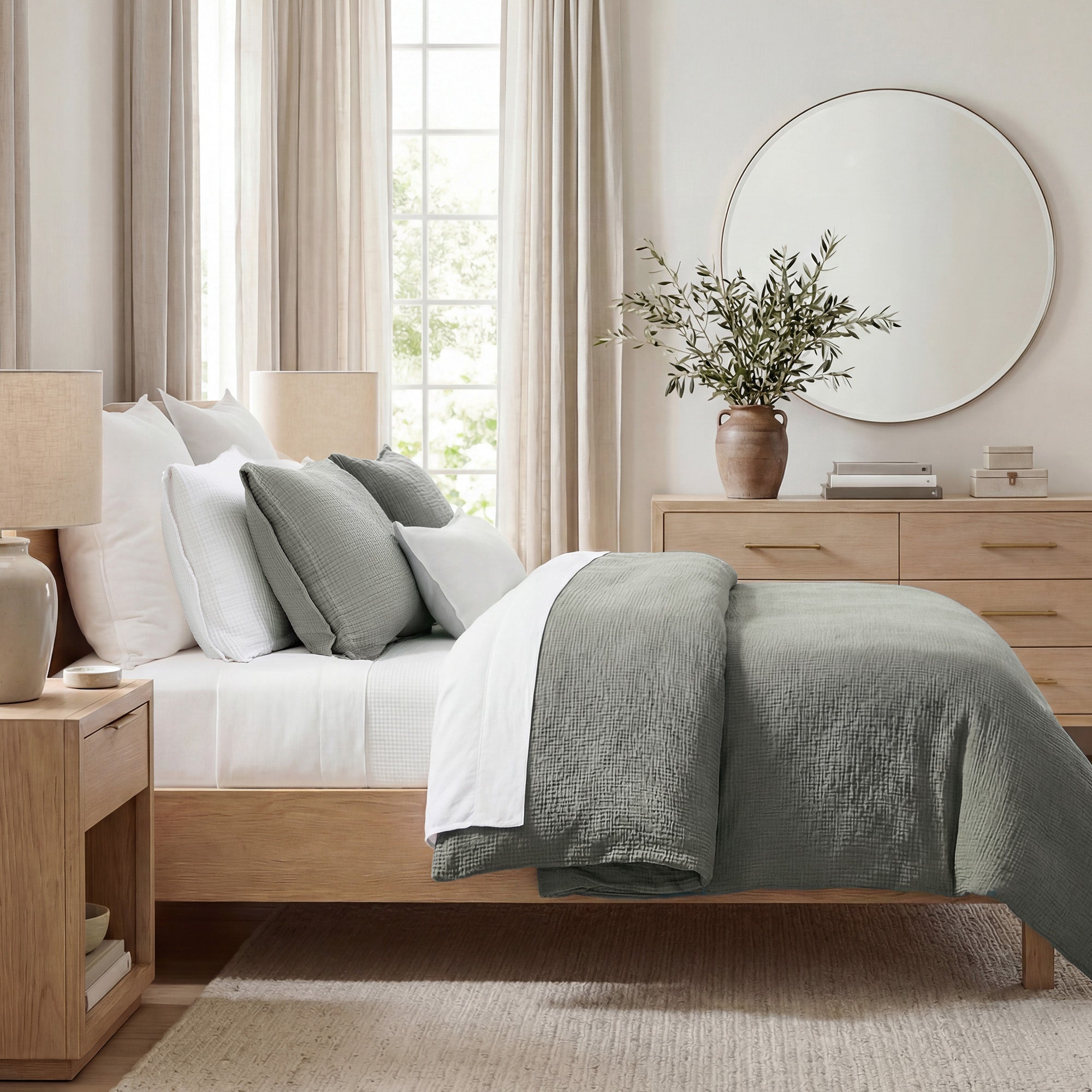Cotton Voile Comforter Set