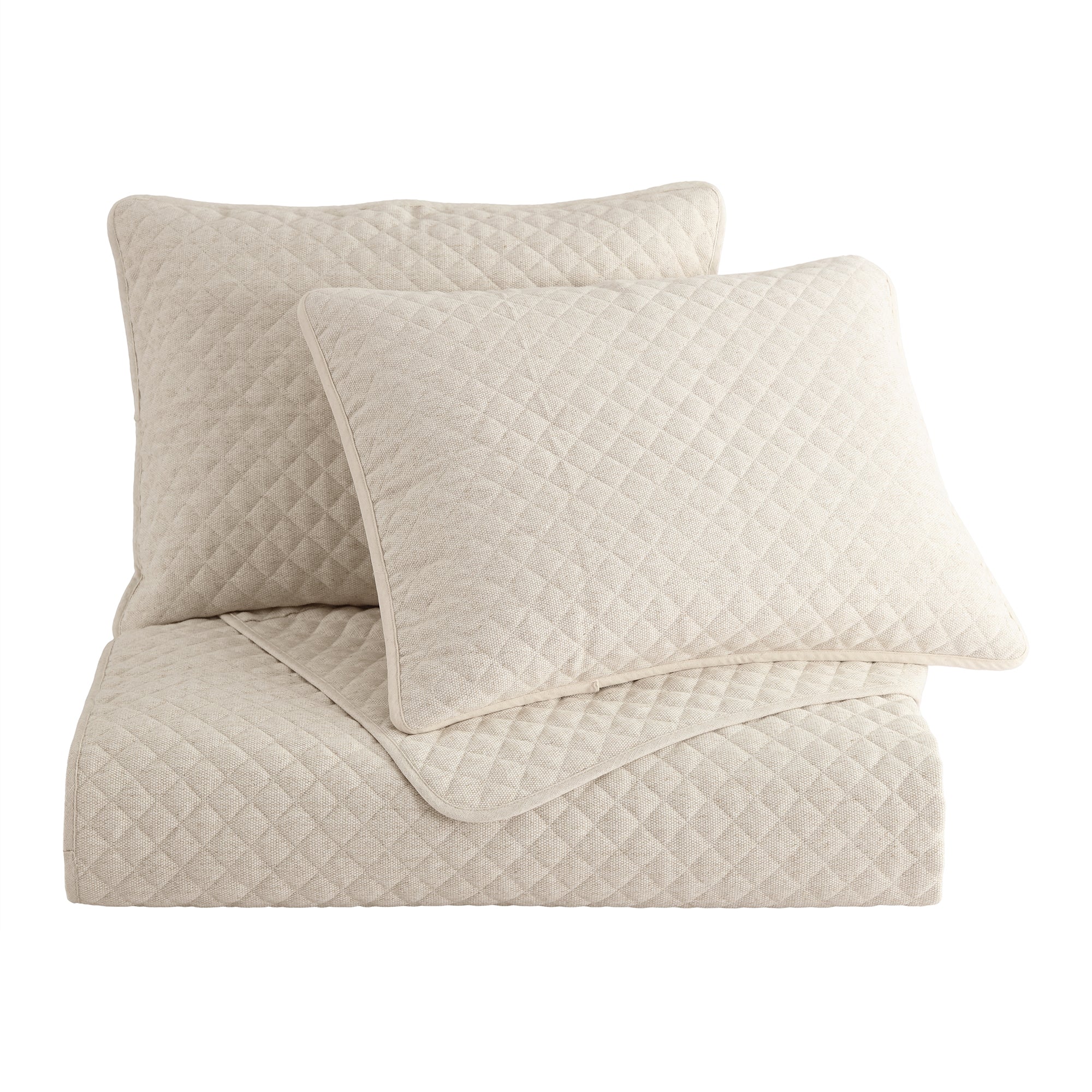 Farah Linen Blend Coverlet Set