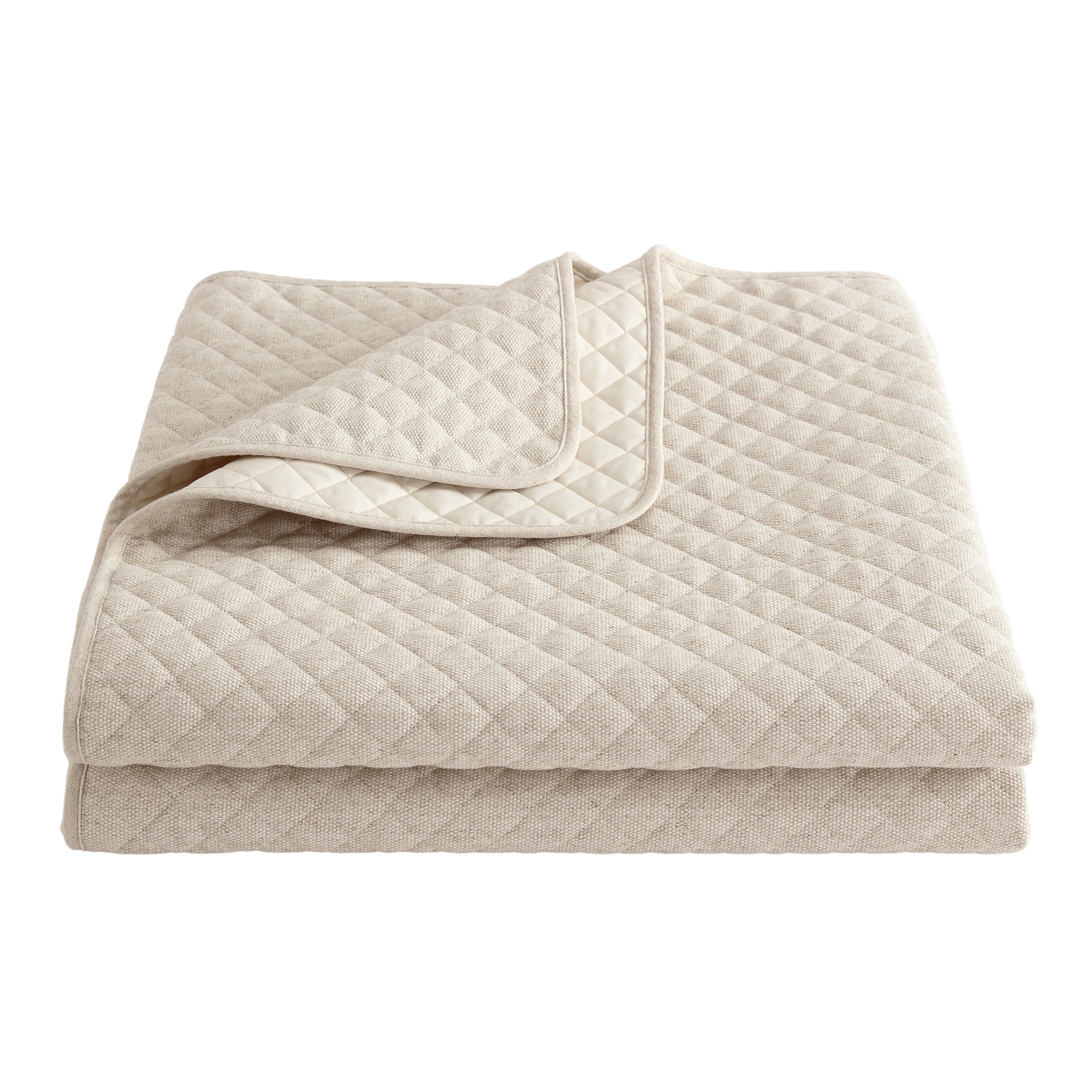 Farah Linen Blend Coverlet Set