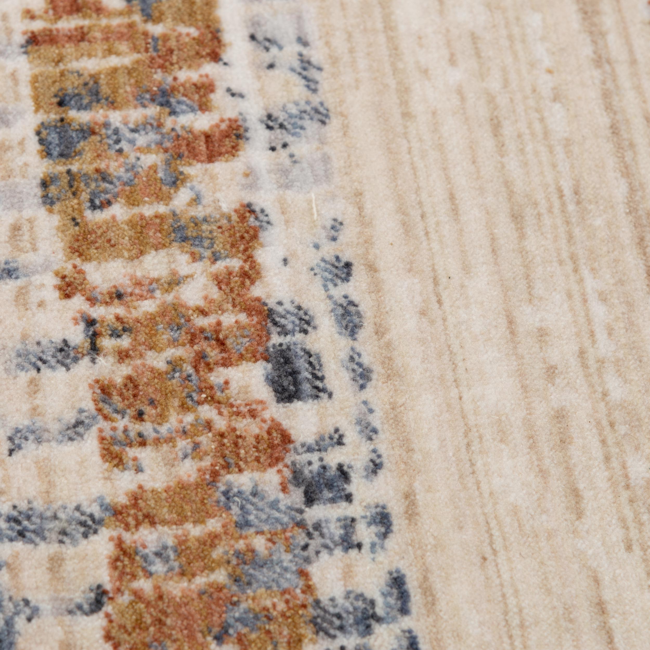 Power Loomed Abstract/Striped Area Rug