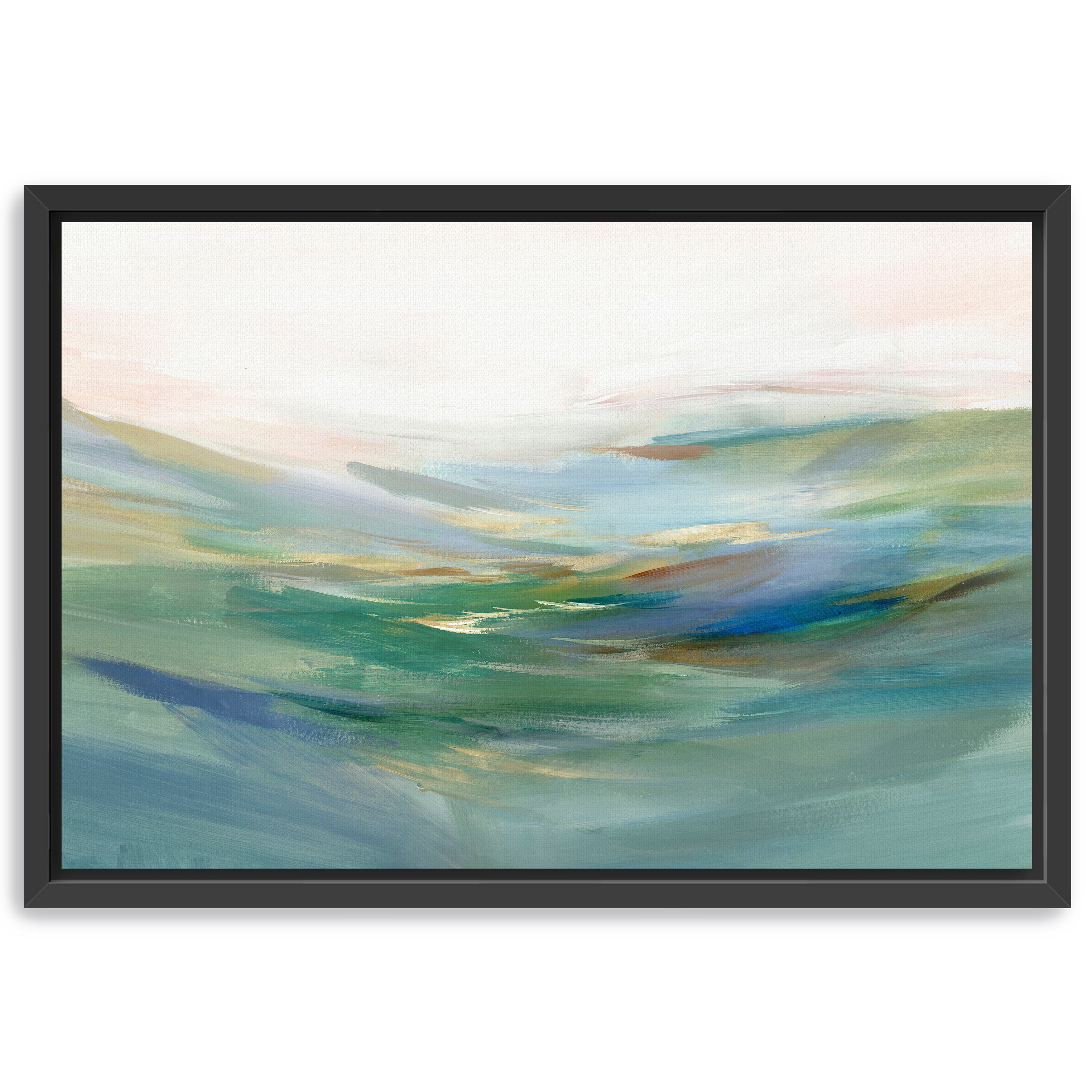 Gentle Waves of Morning Mist Canvas Giclee