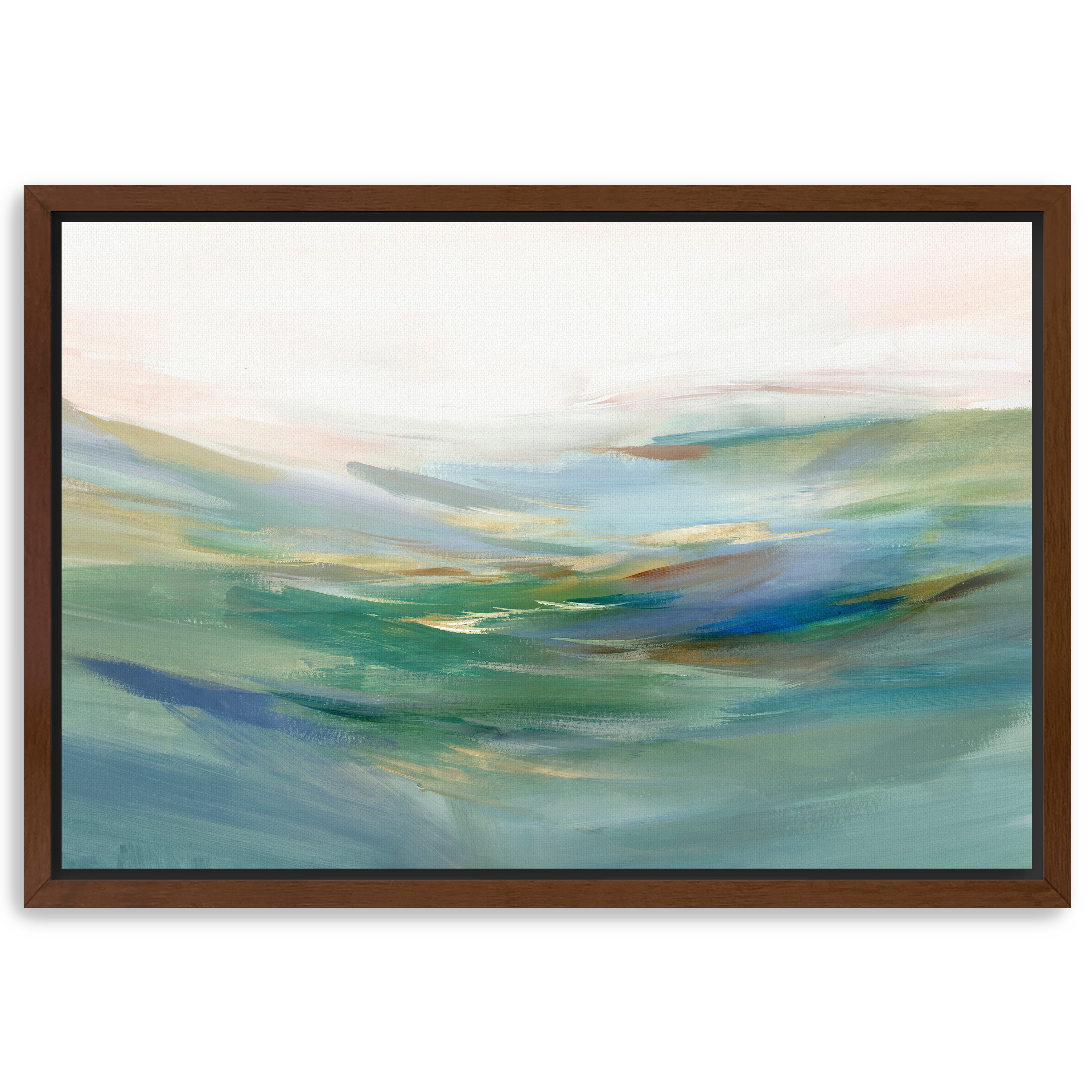 Gentle Waves of Morning Mist Canvas Giclee