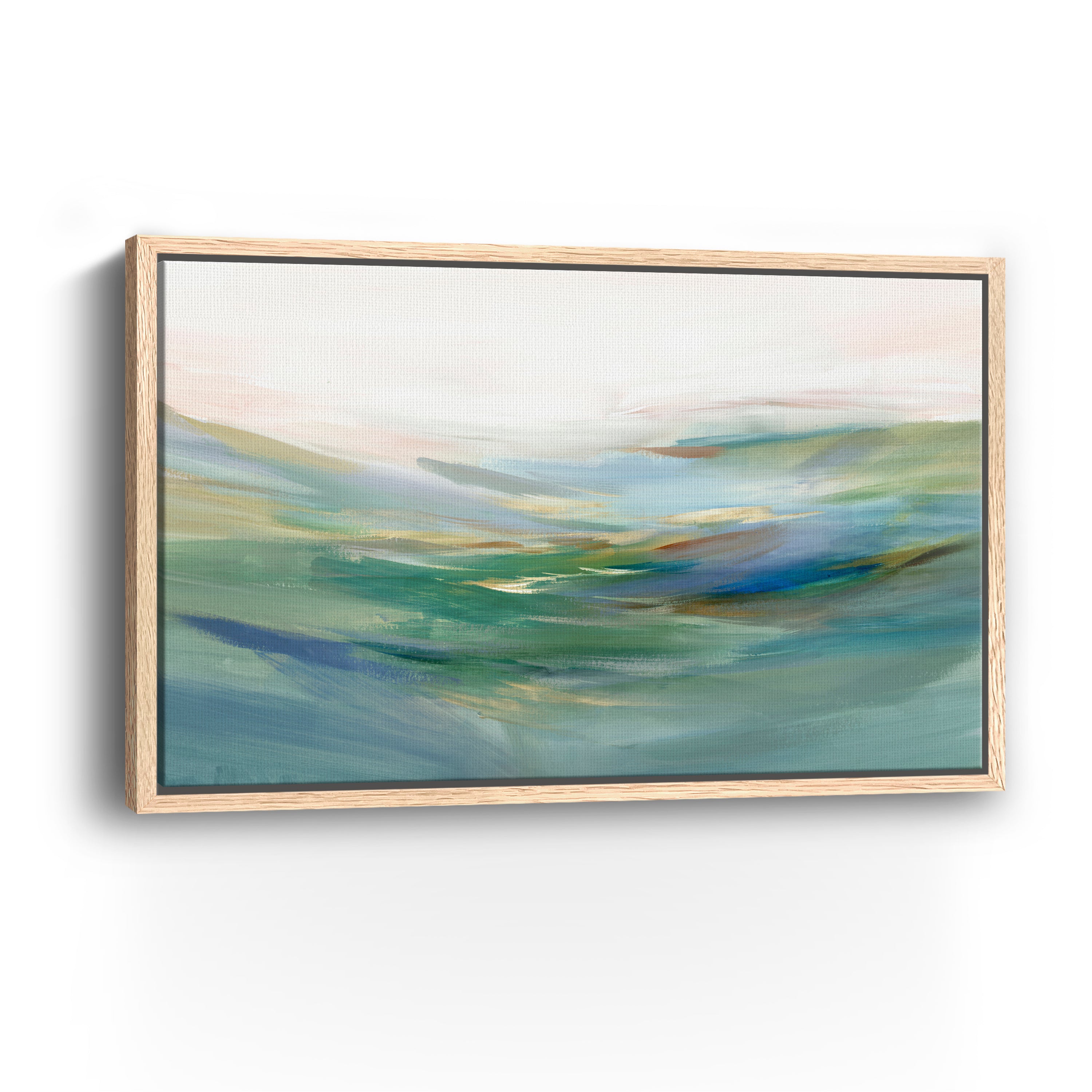 Gentle Waves of Morning Mist Canvas Giclee