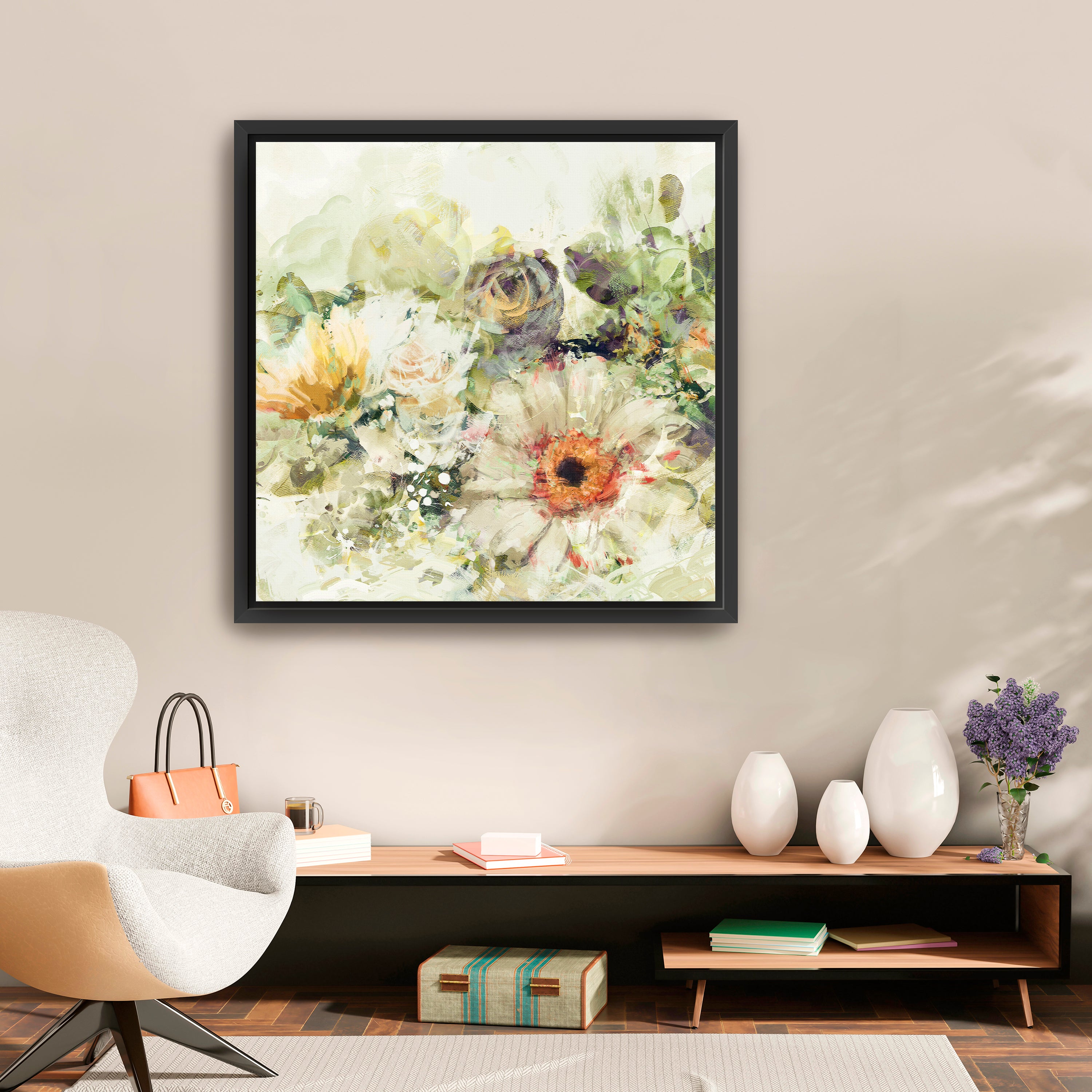 Garden Medley Canvas Giclee
