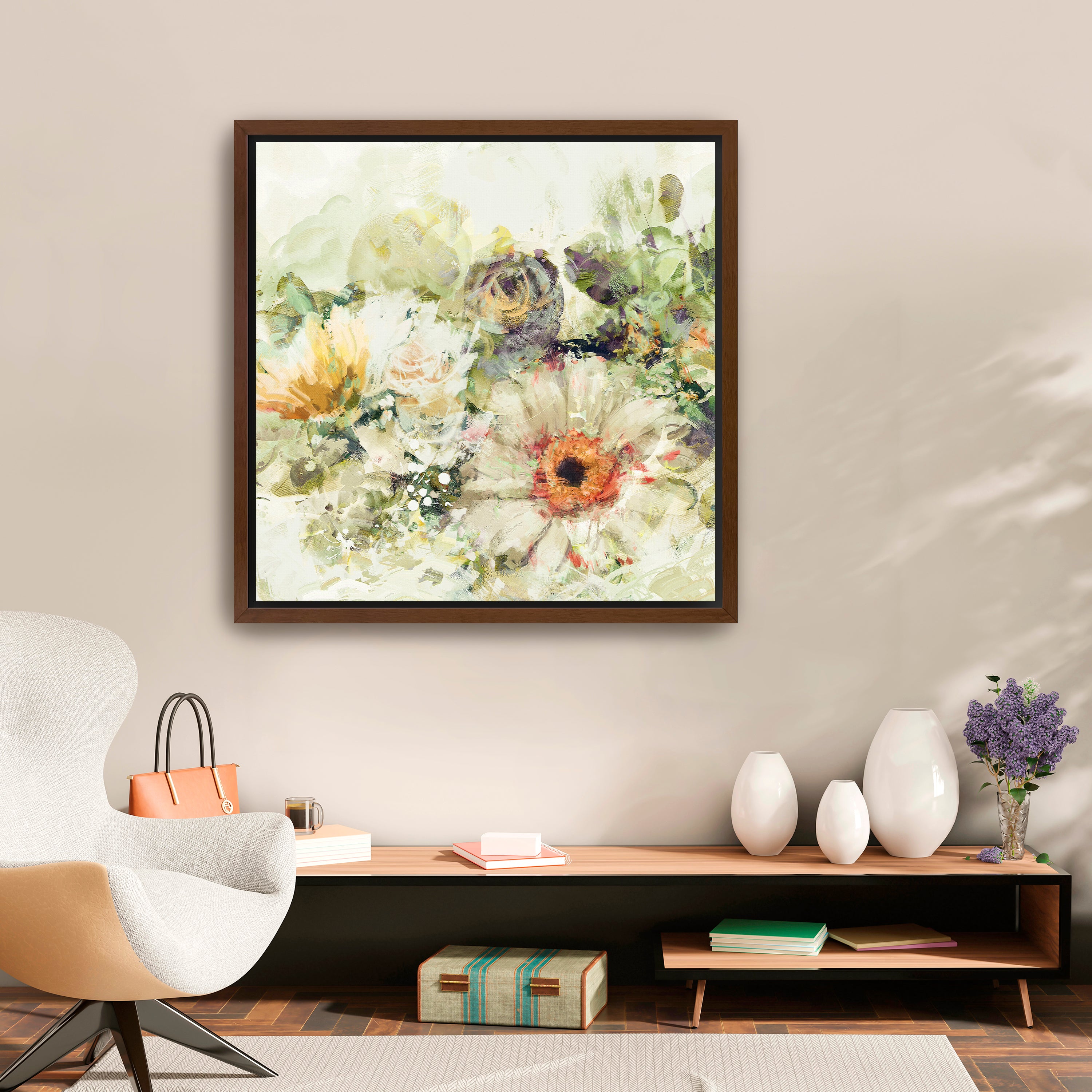 Garden Medley Canvas Giclee