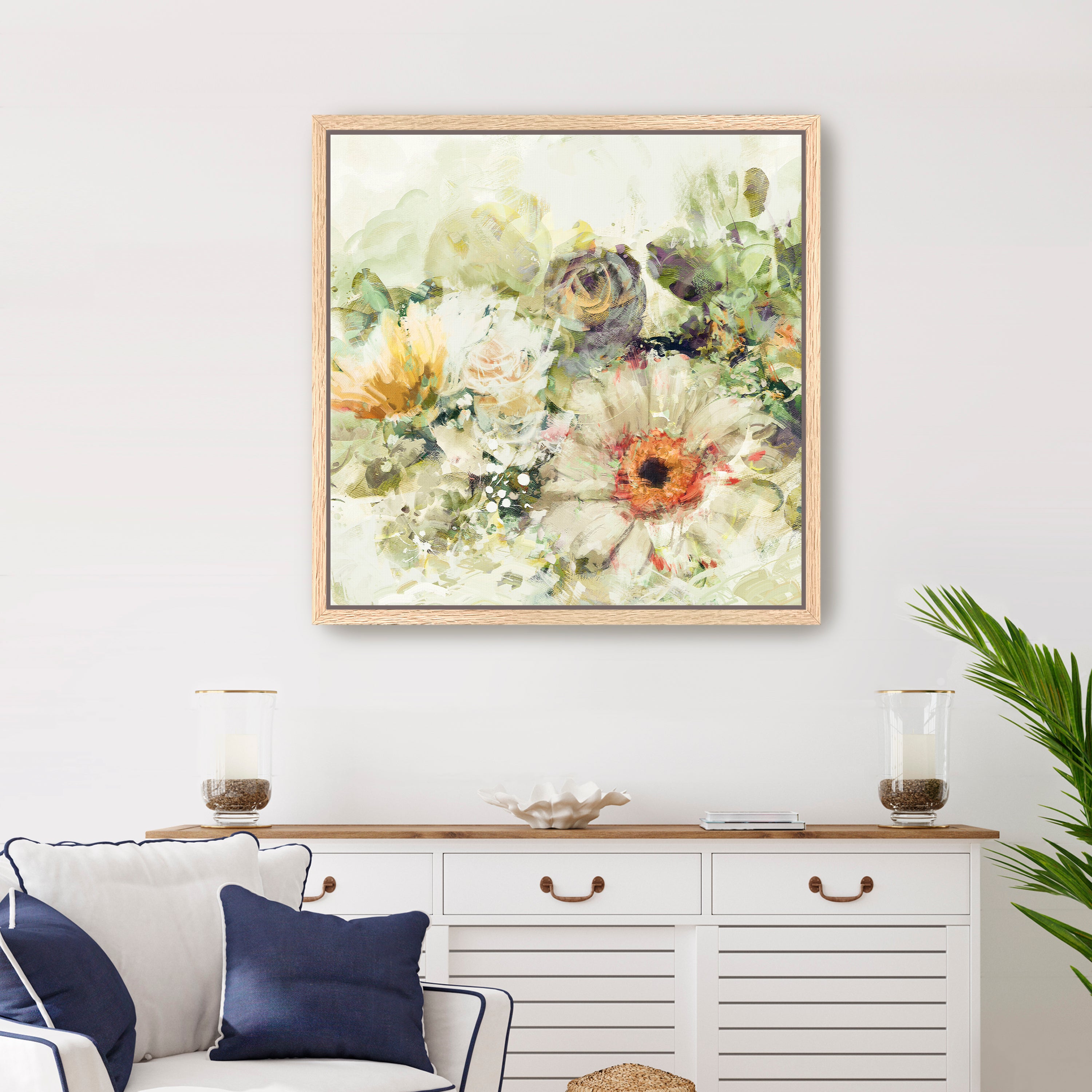 Garden Medley Canvas Giclee