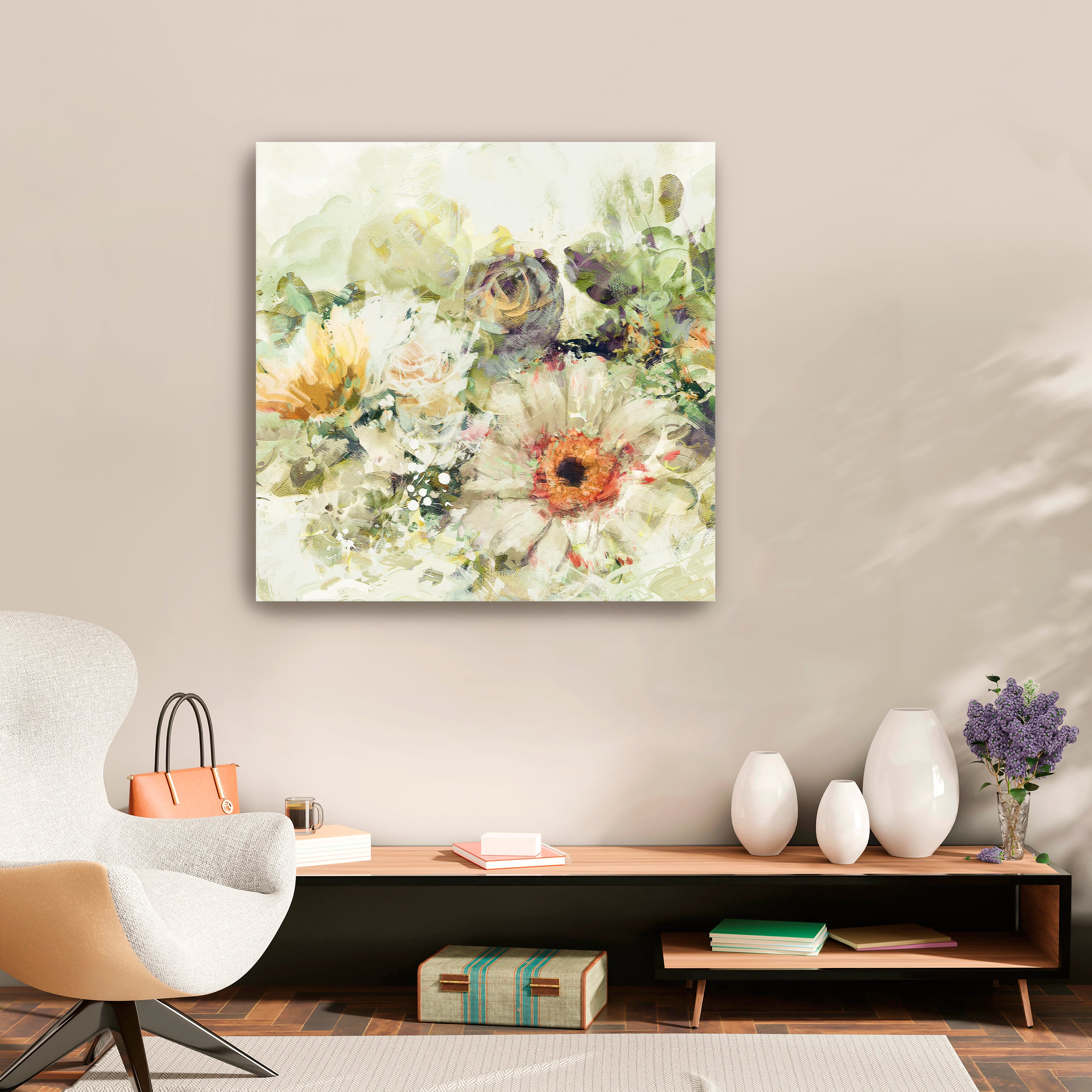 Garden Medley Canvas Giclee