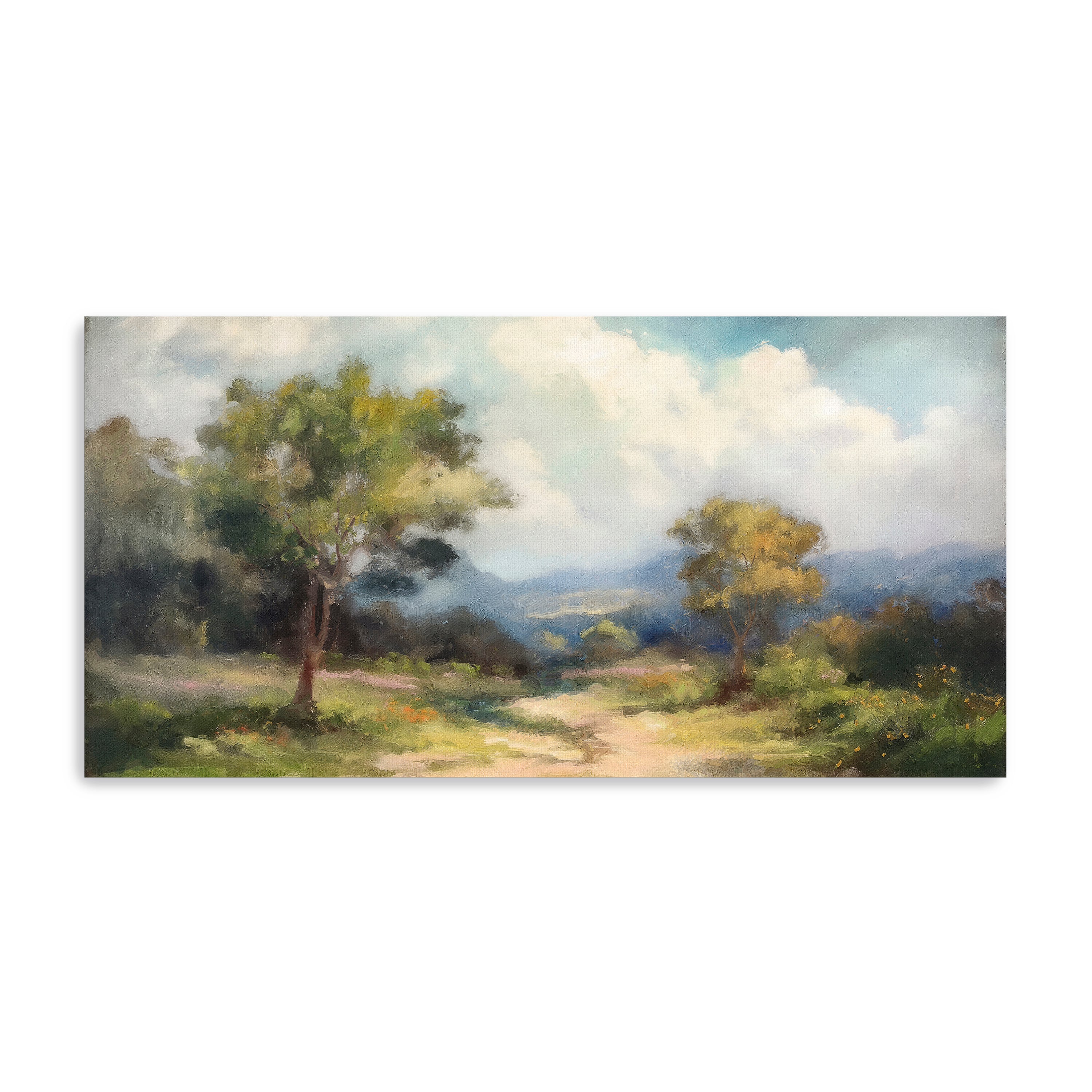 A Scenic View Canvas Giclee