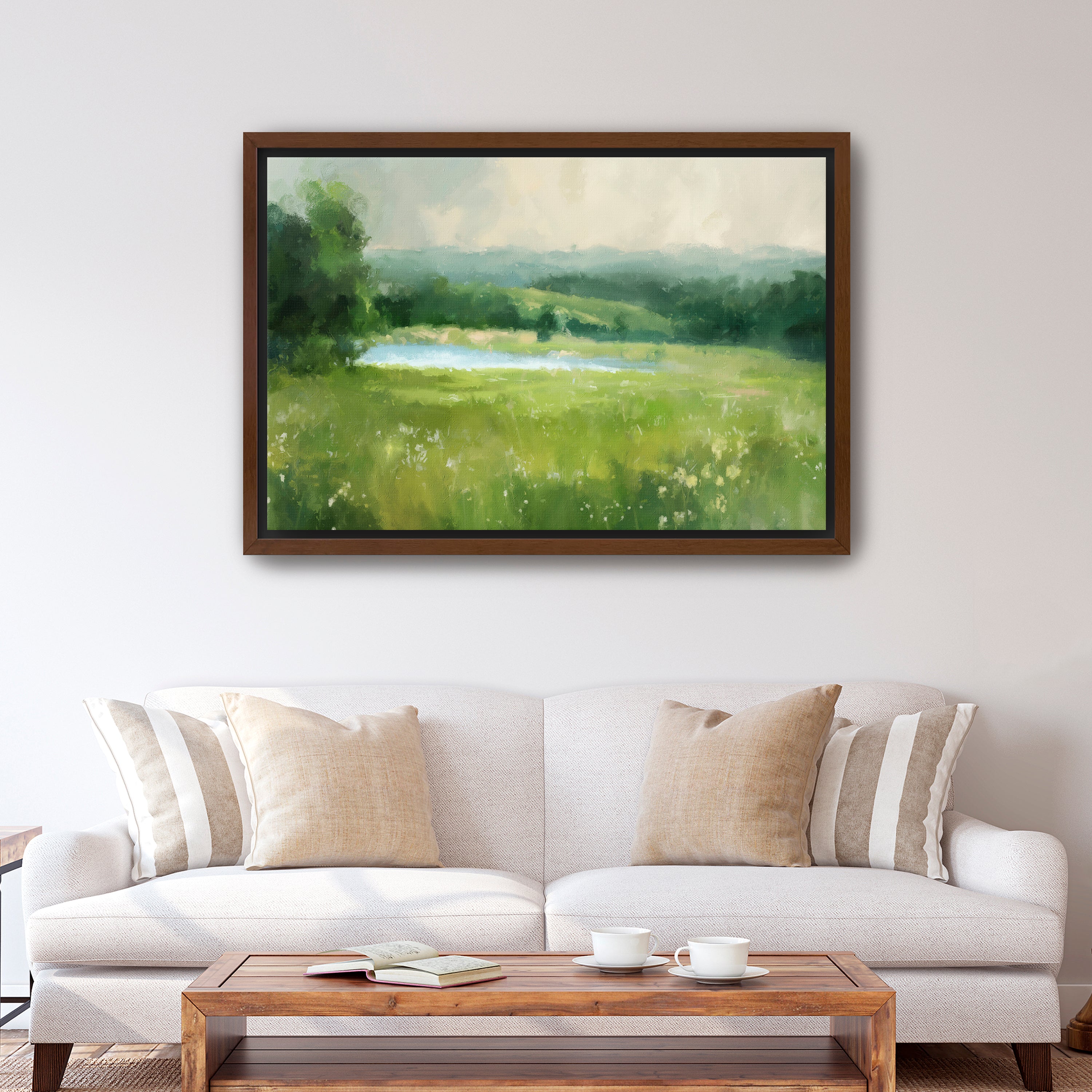 Into The Meadows Canvas Giclee