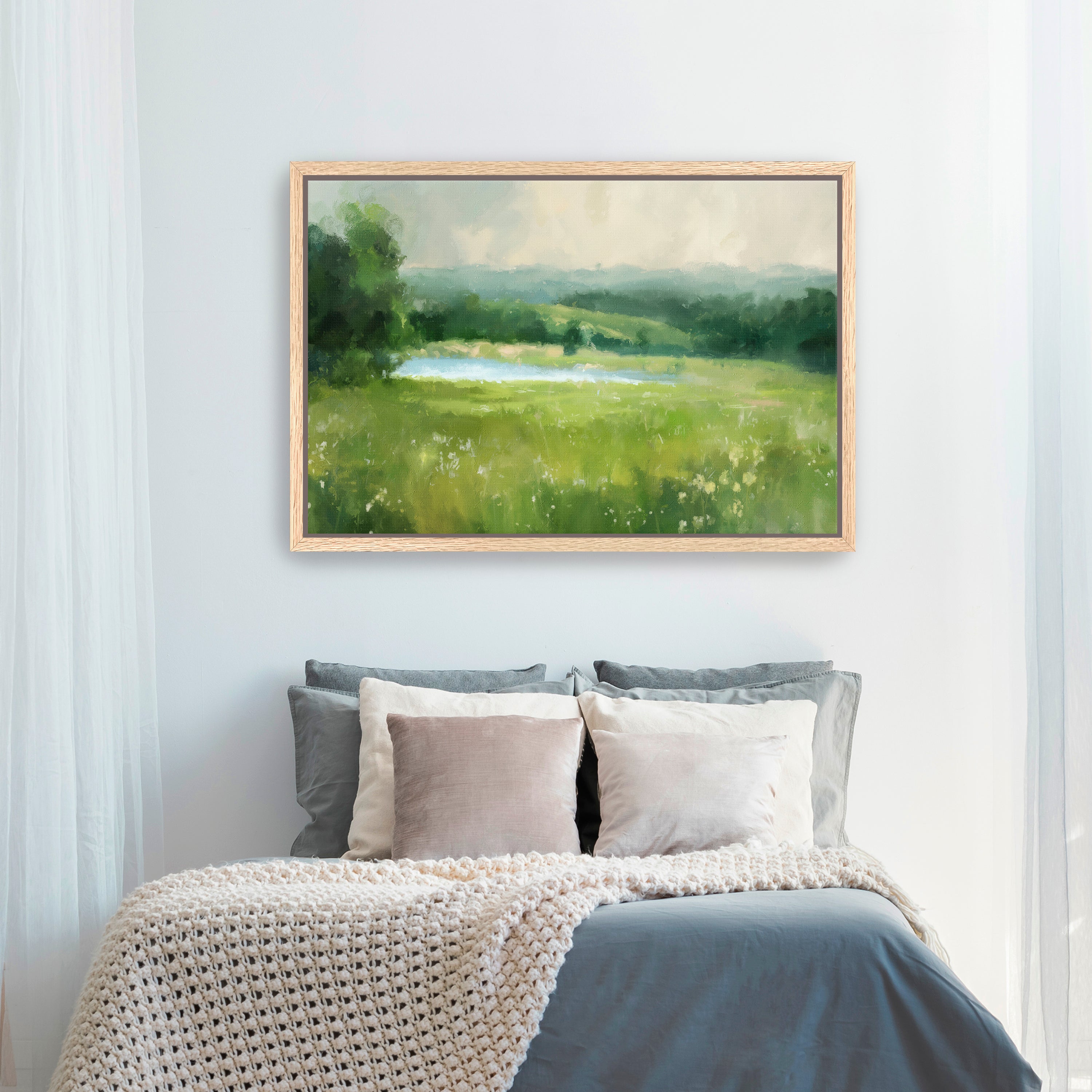 Into The Meadows Canvas Giclee