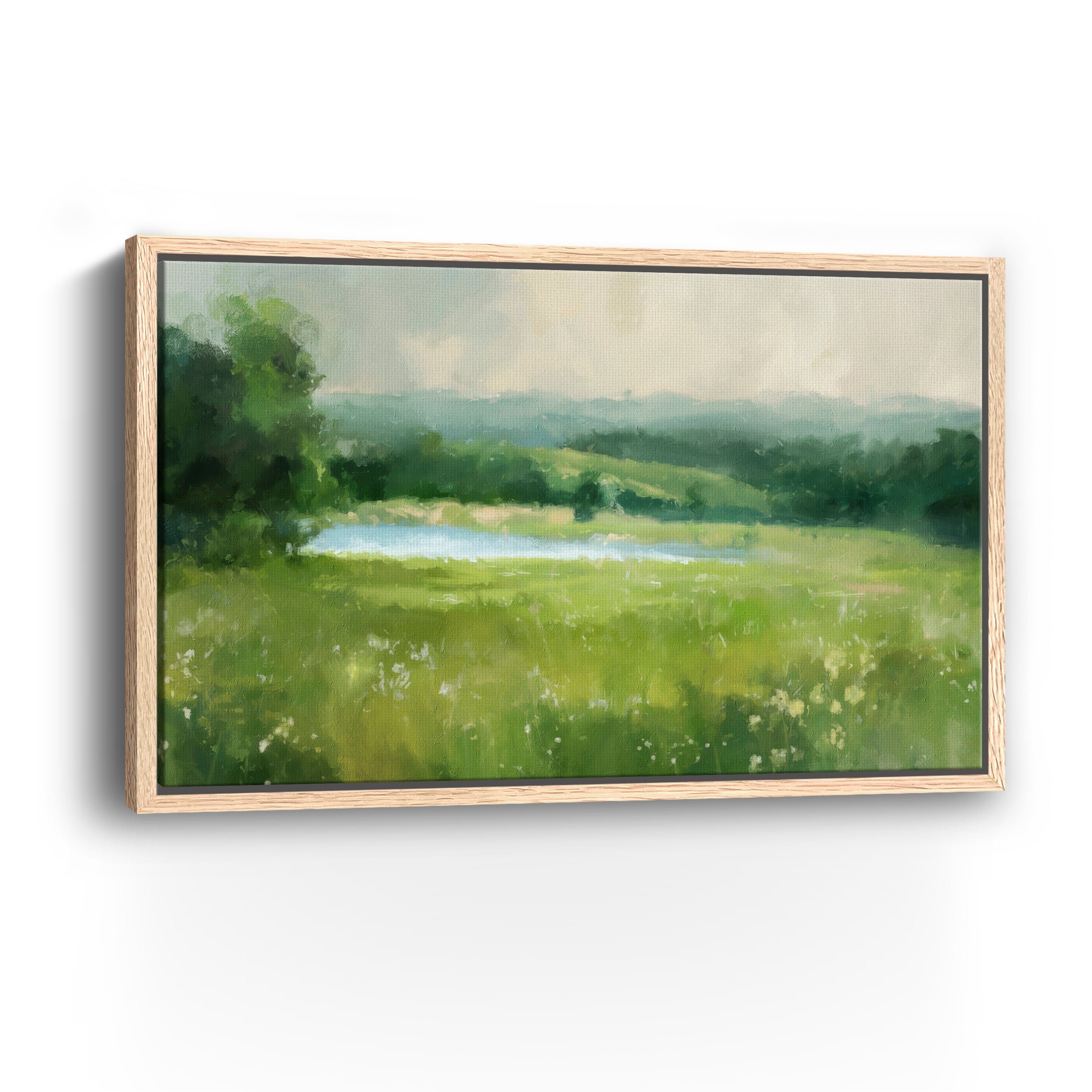 Into The Meadows Canvas Giclee