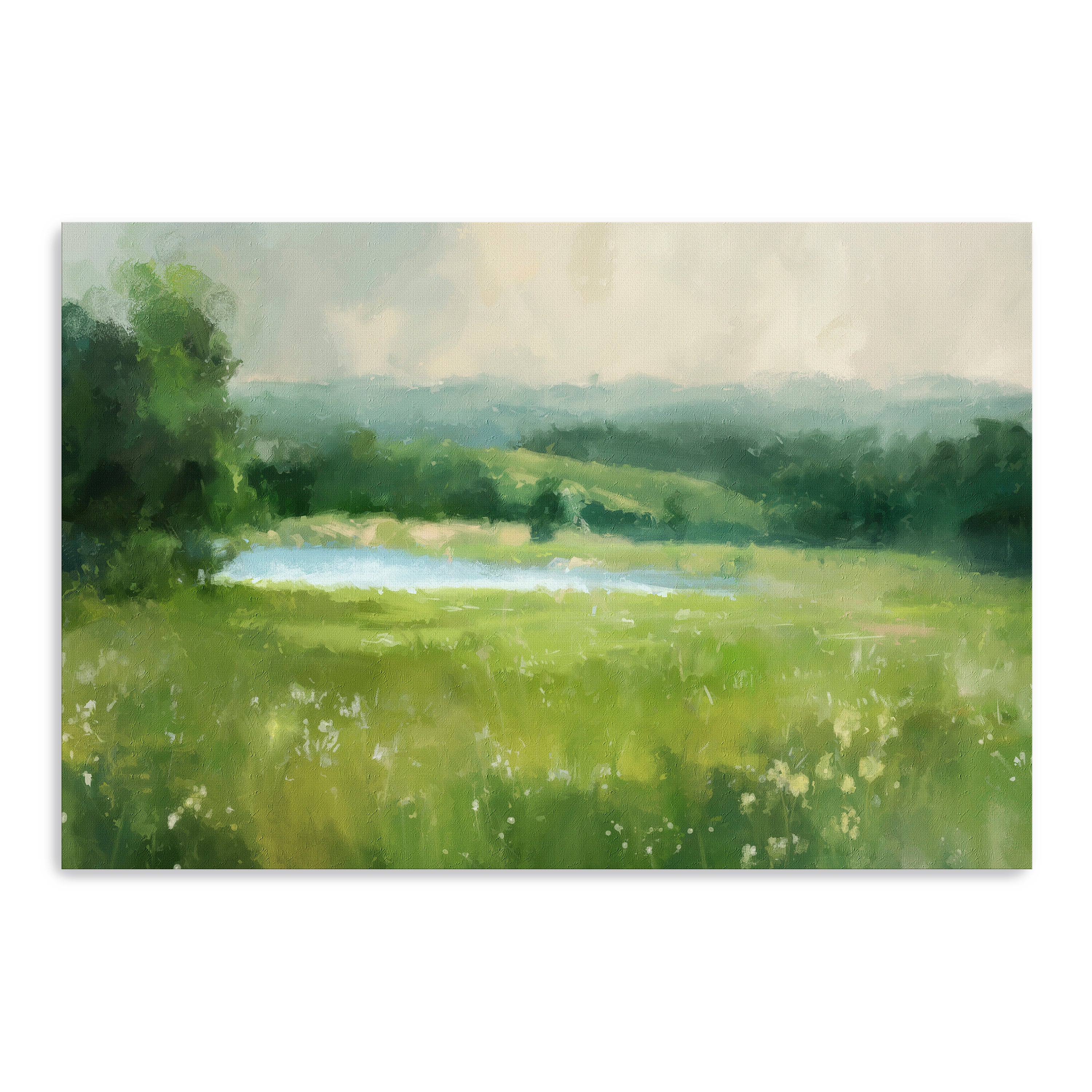 Into The Meadows Canvas Giclee