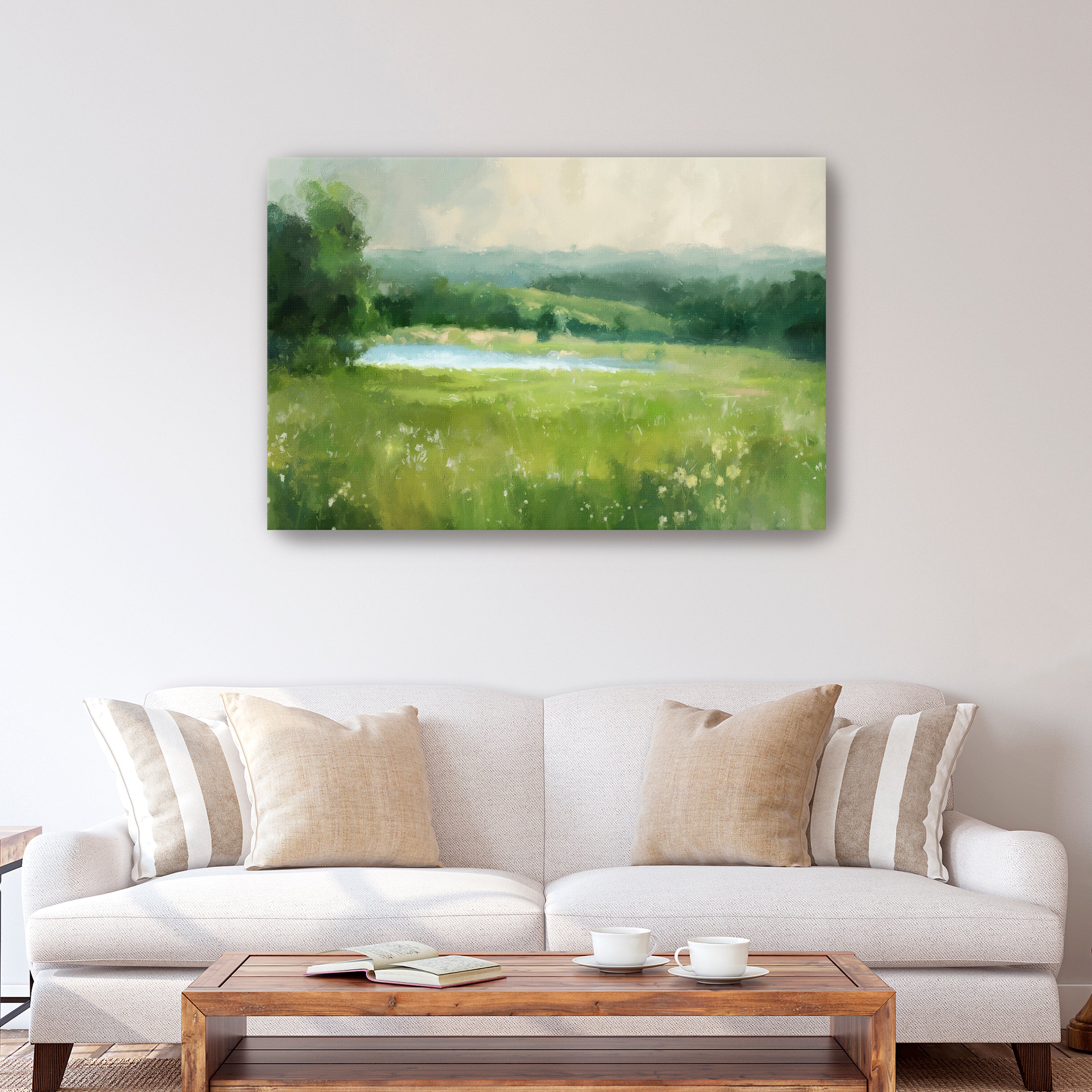 Into The Meadows Canvas Giclee
