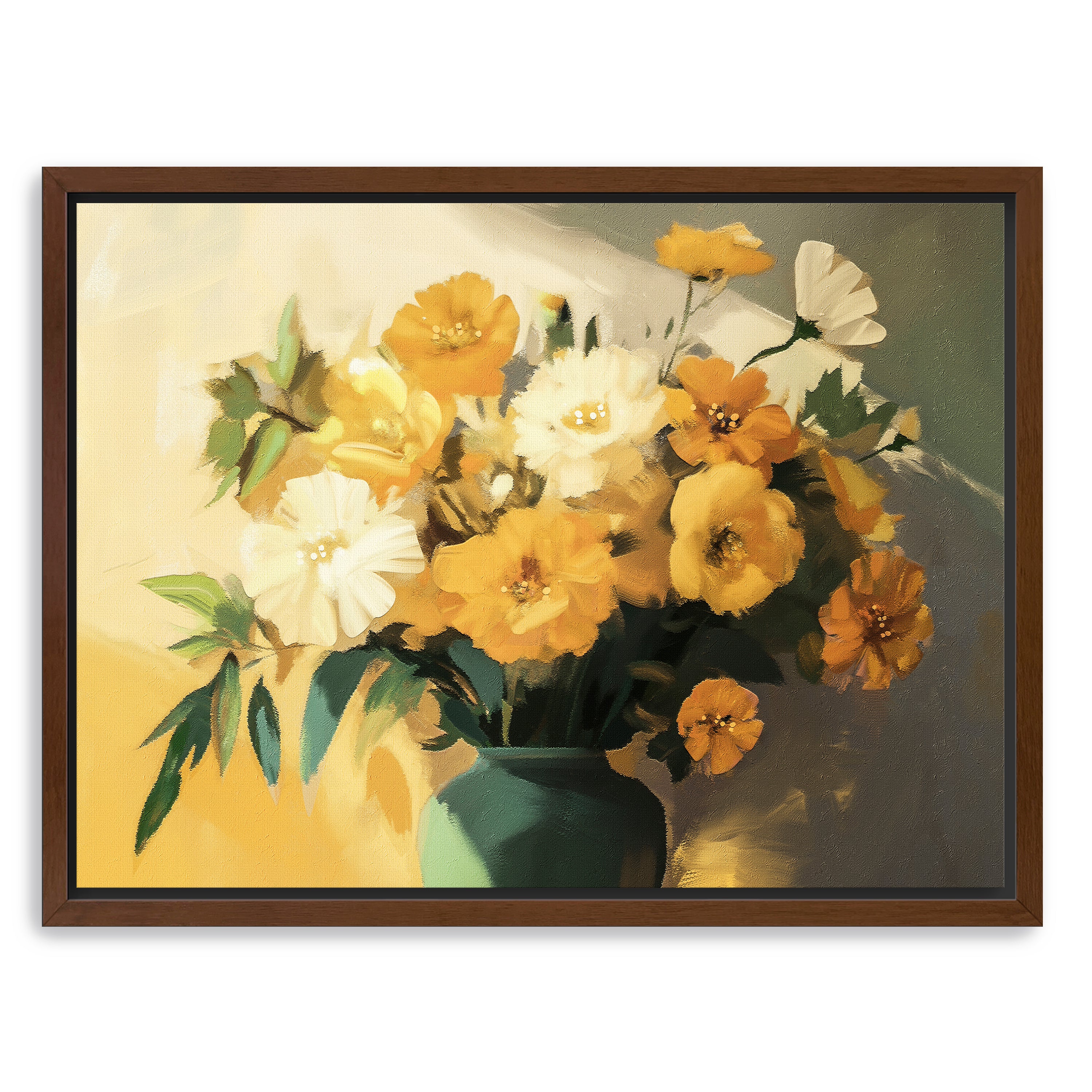 Warm Sunrise Canvas Giclee Wall Art