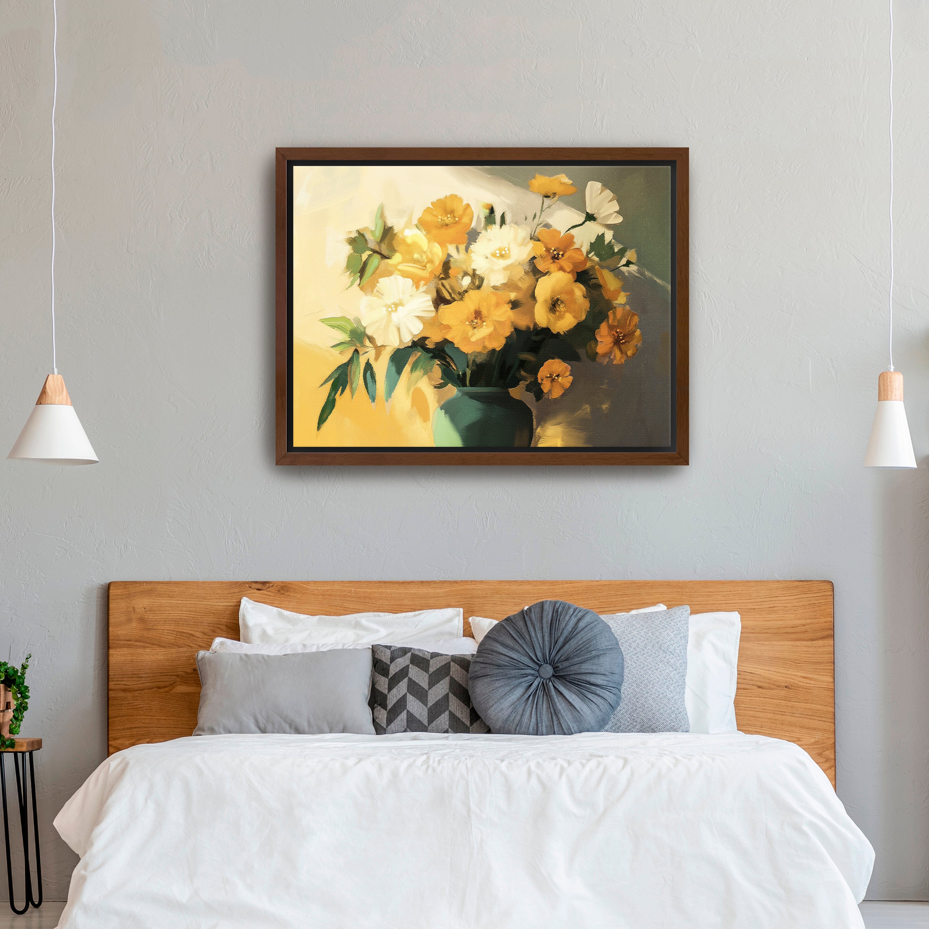 Warm Sunrise Canvas Giclee Wall Art