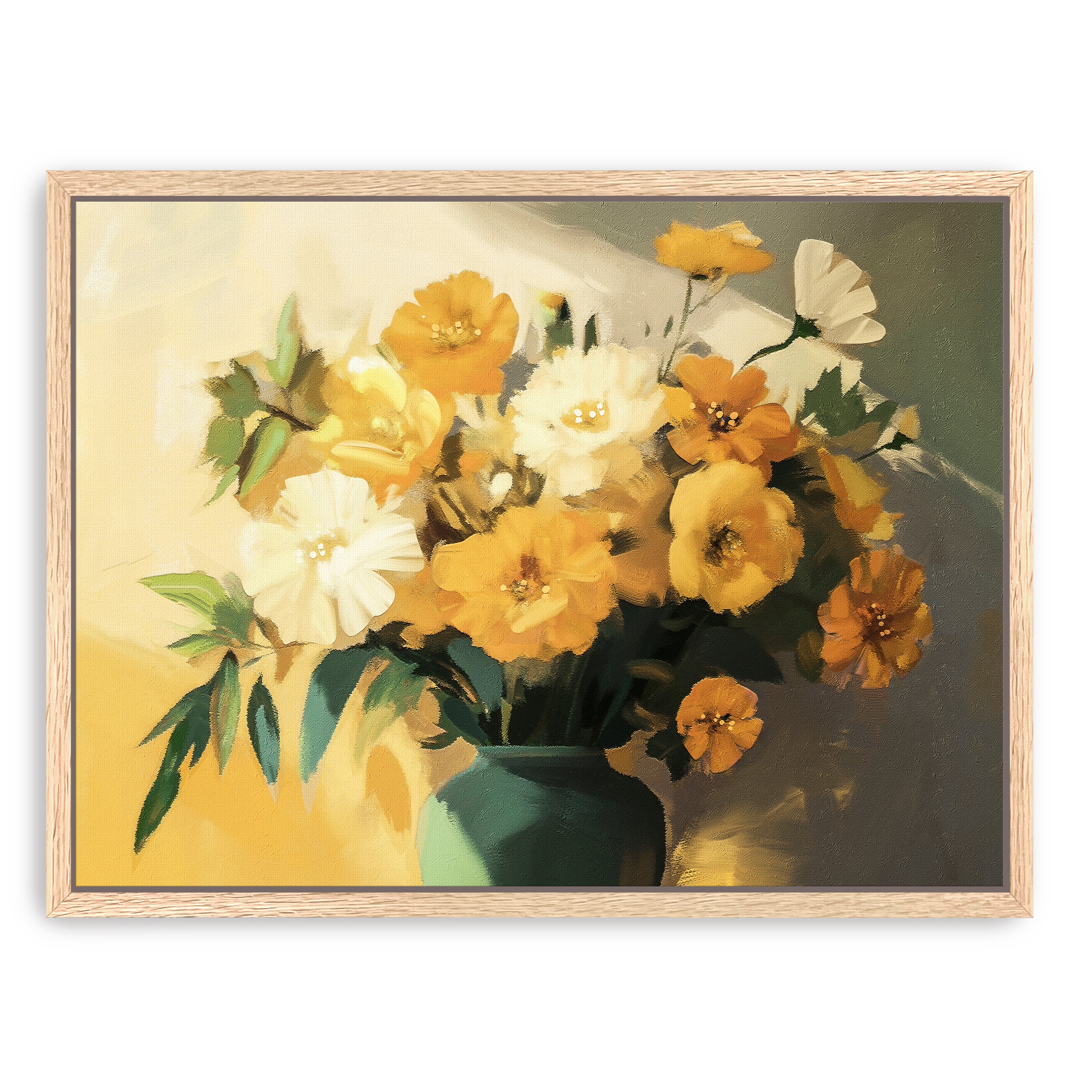 Warm Sunrise Canvas Giclee Wall Art