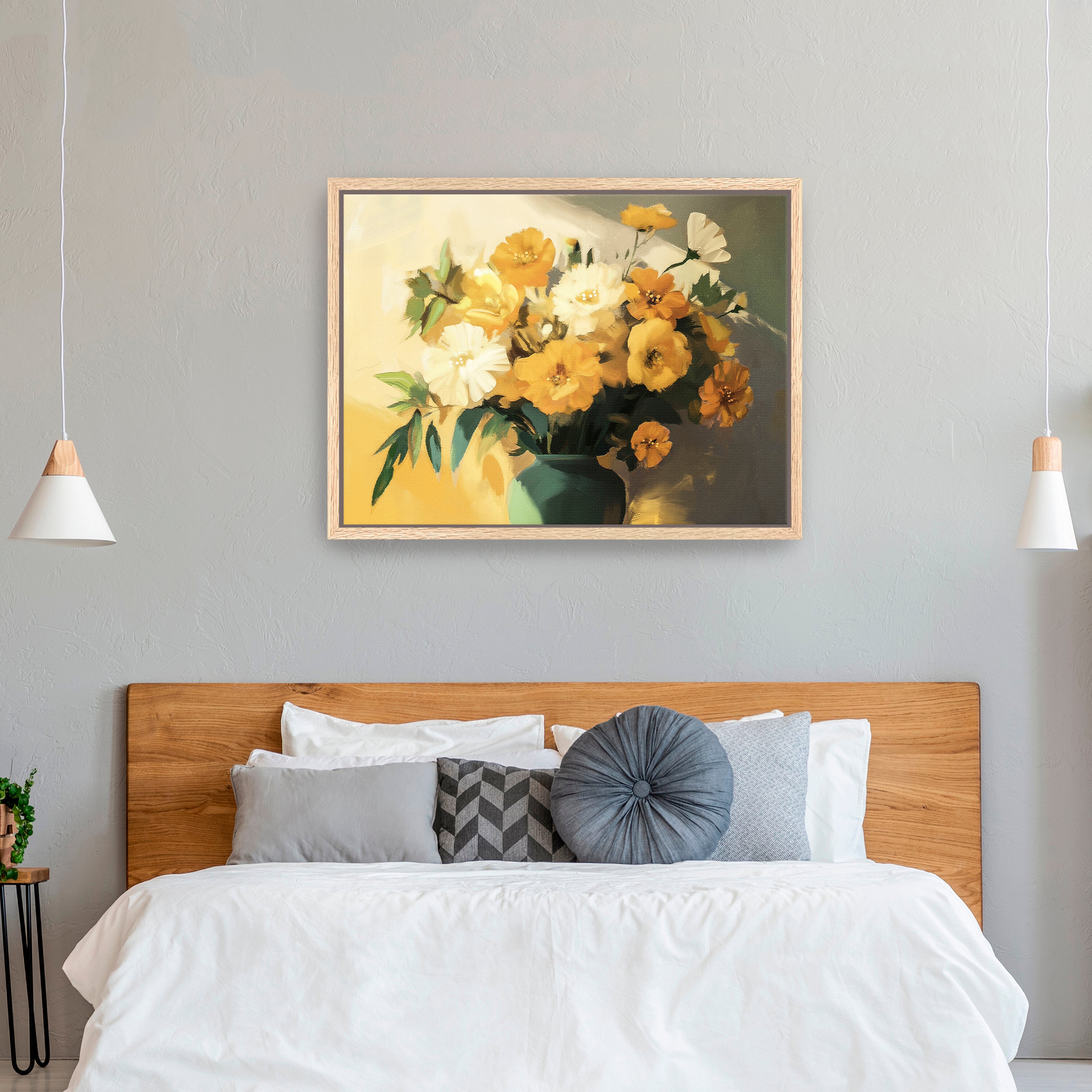 Warm Sunrise Canvas Giclee Wall Art