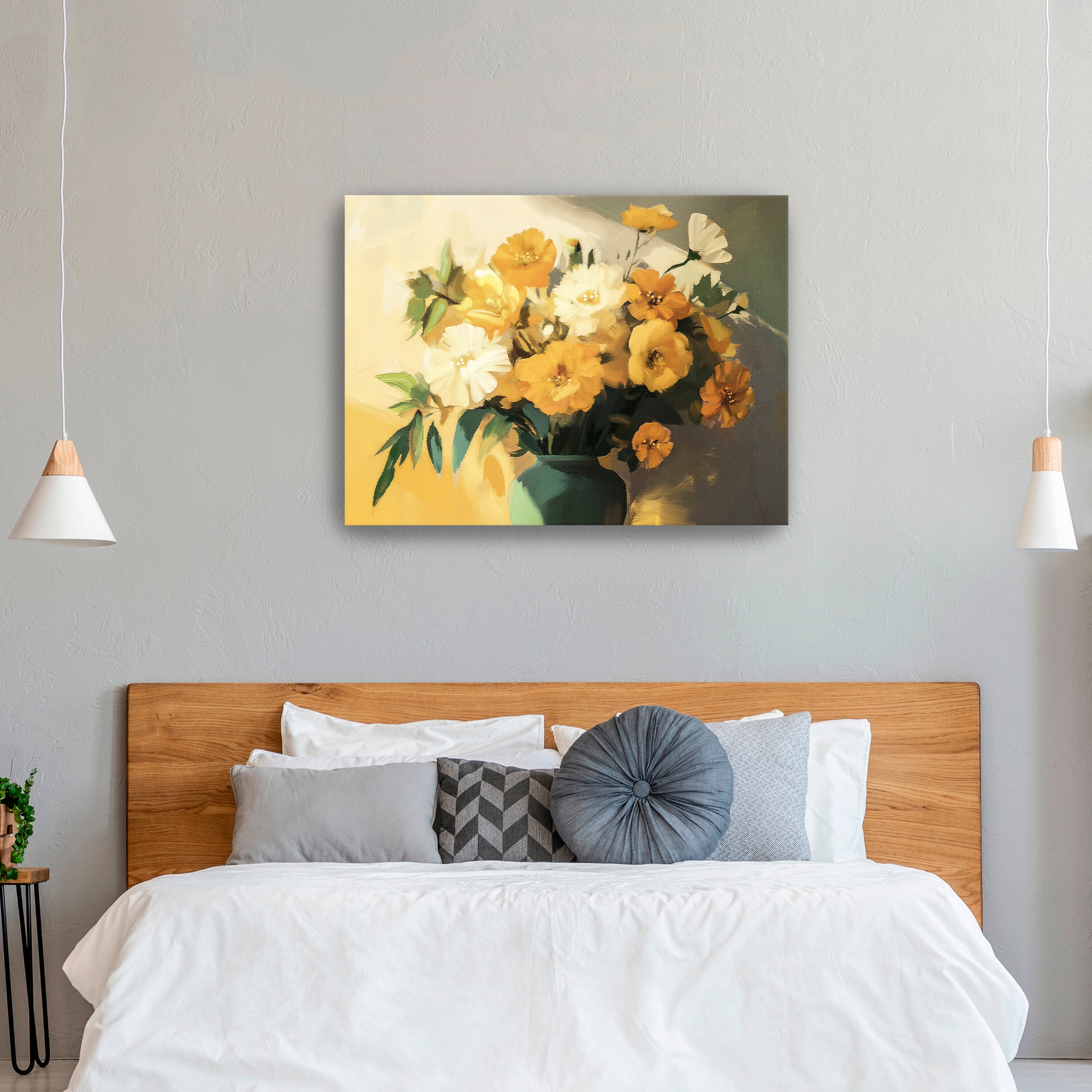 Warm Sunrise Canvas Giclee Wall Art