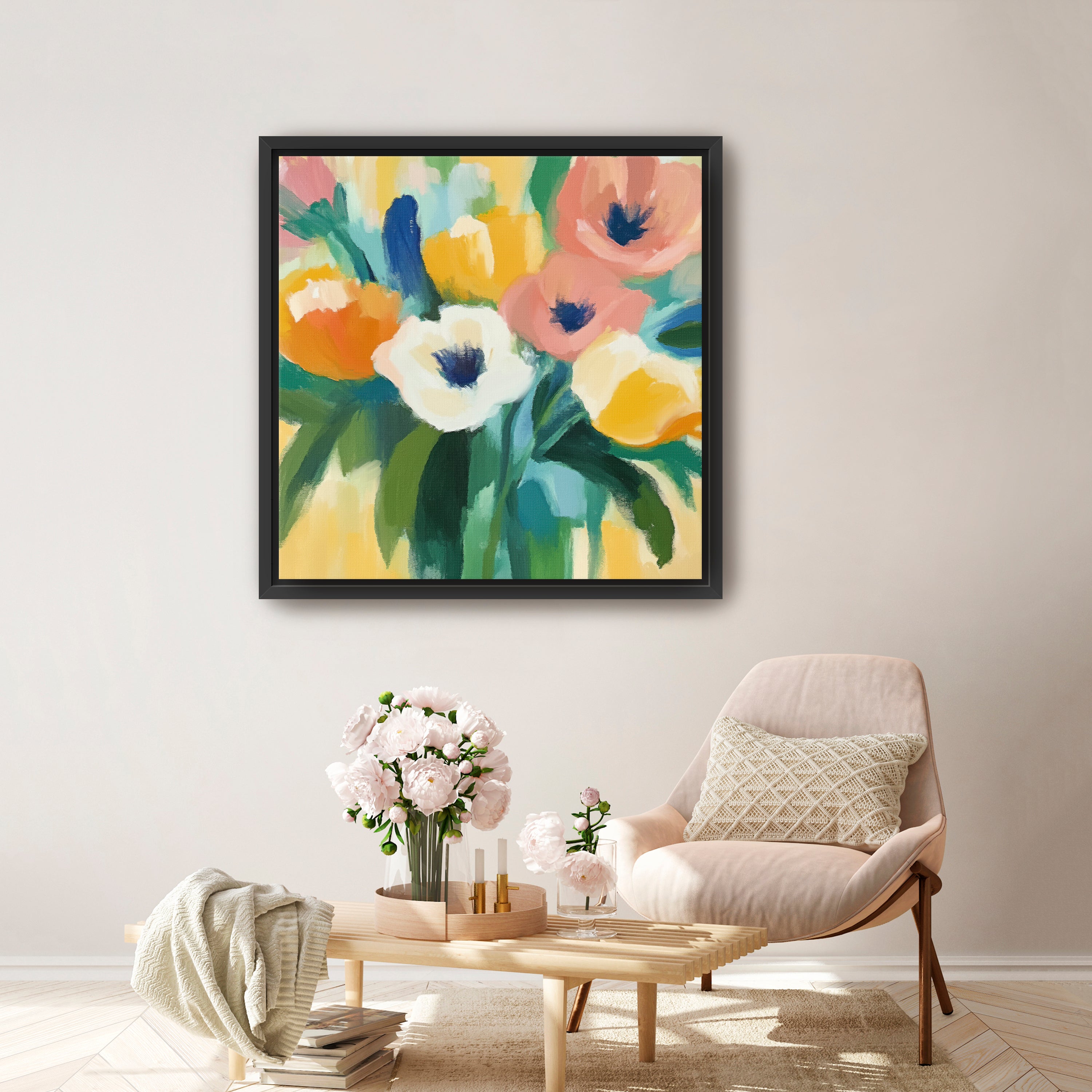 Harmony in Bloom Canvas Giclee