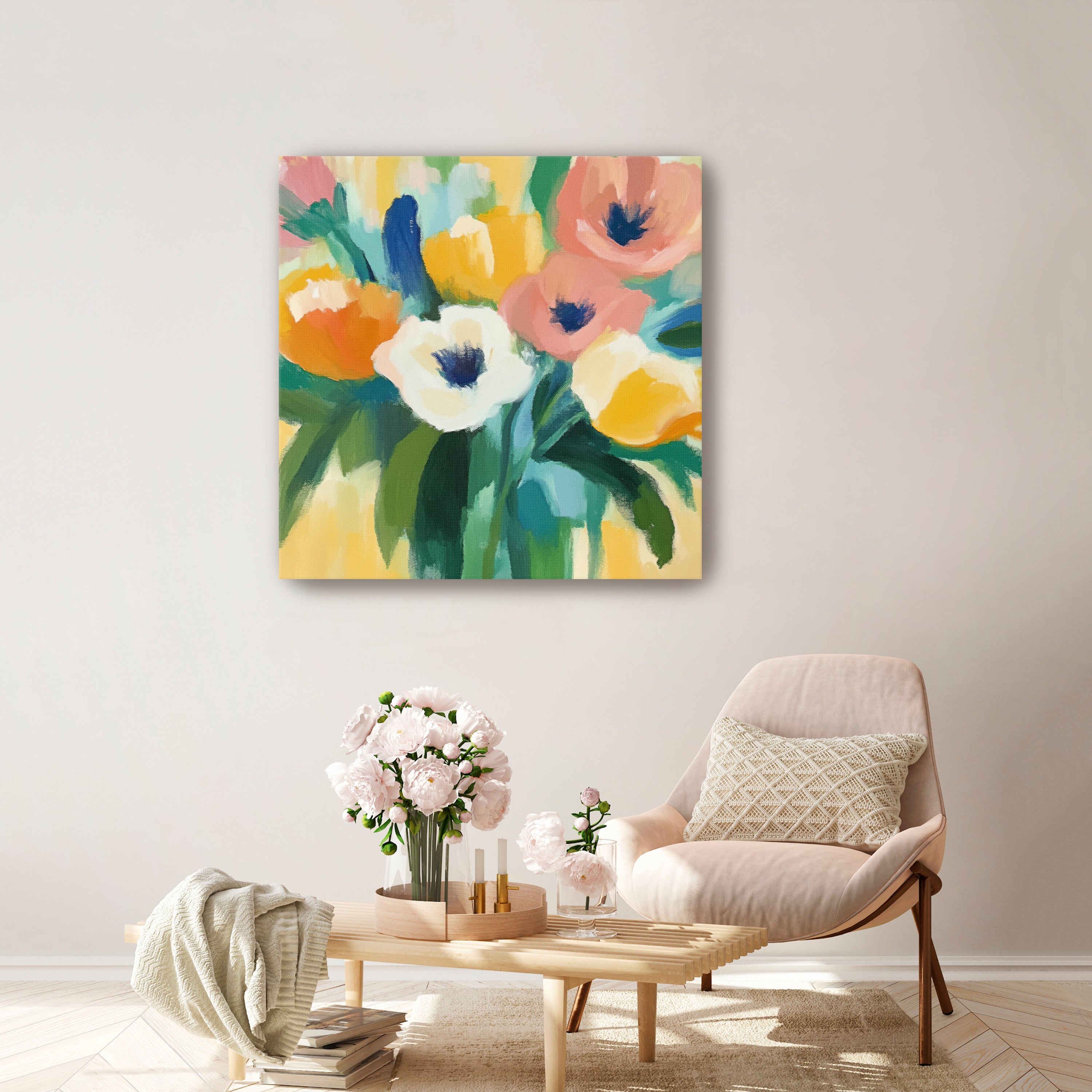 Harmony in Bloom Canvas Giclee