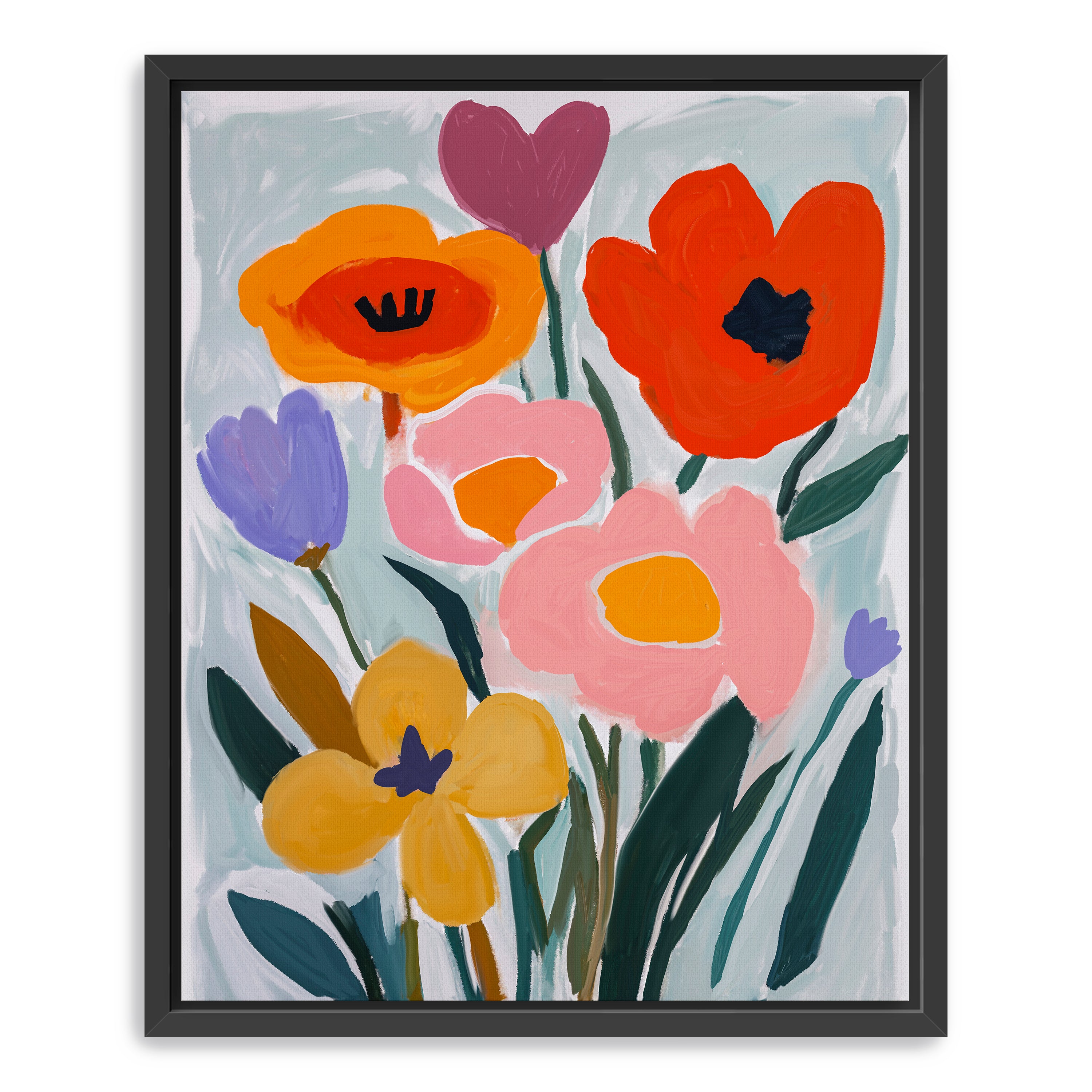 Handful of Beauties Canvas Giclee